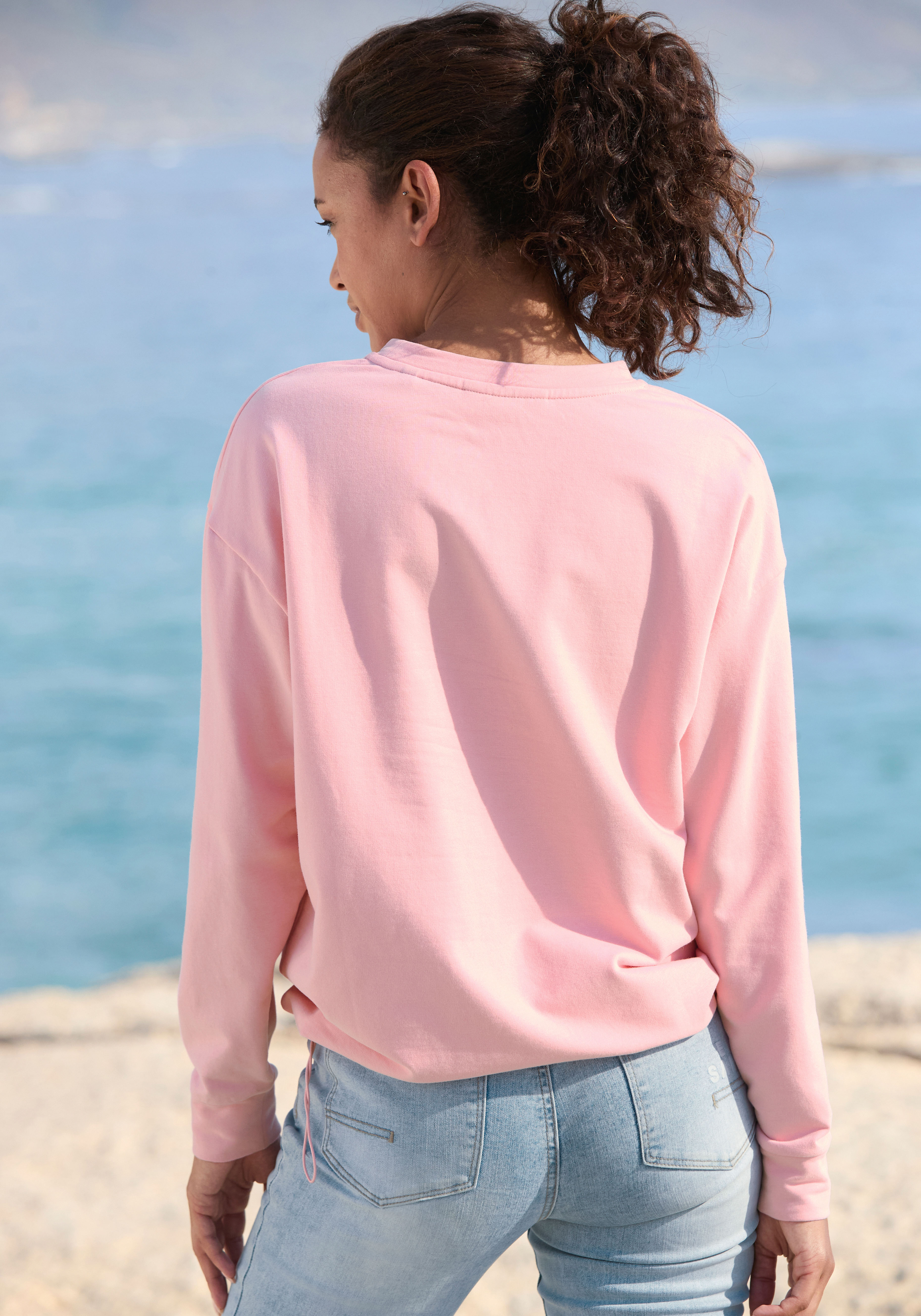 Thumbnail - Elbsand Sweatshirt "Carisa", mit verstellbarem Gummizug am Saum