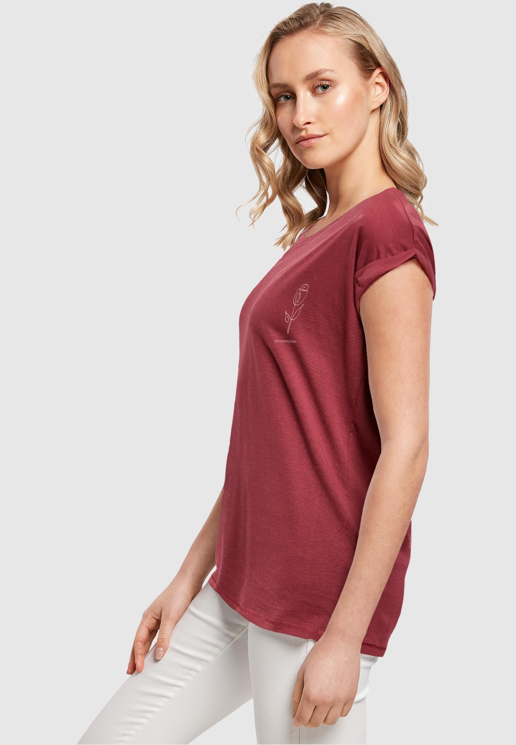 Merchcode T-Shirt »Merchcode Damen Ladies Spring - Tulip Flower T-Shirt«, (1 tlg.)