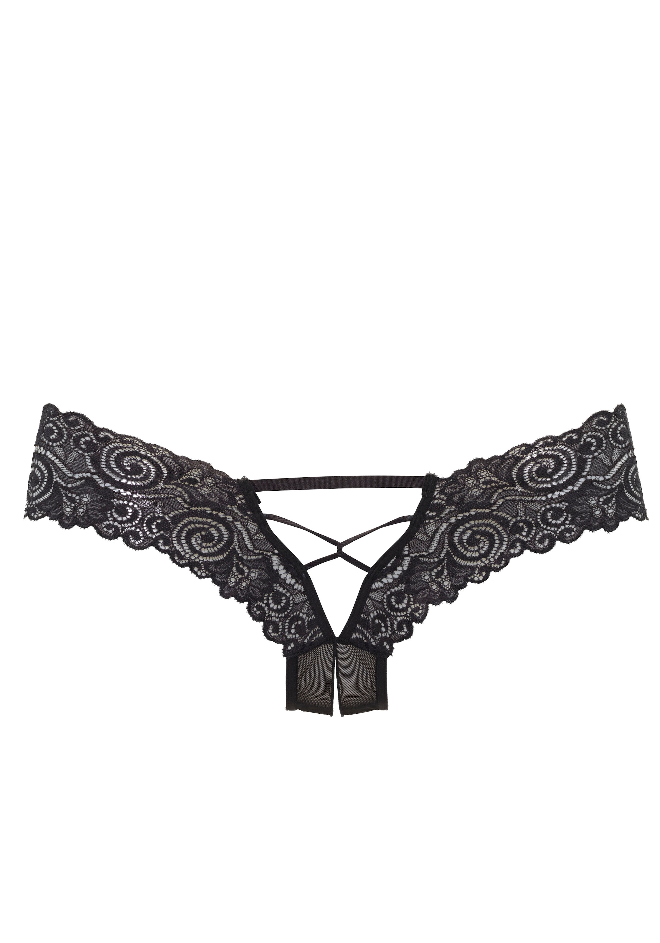 petite fleur goldfarben High-Waist-Slip, mit Ouvert-Öffnung online