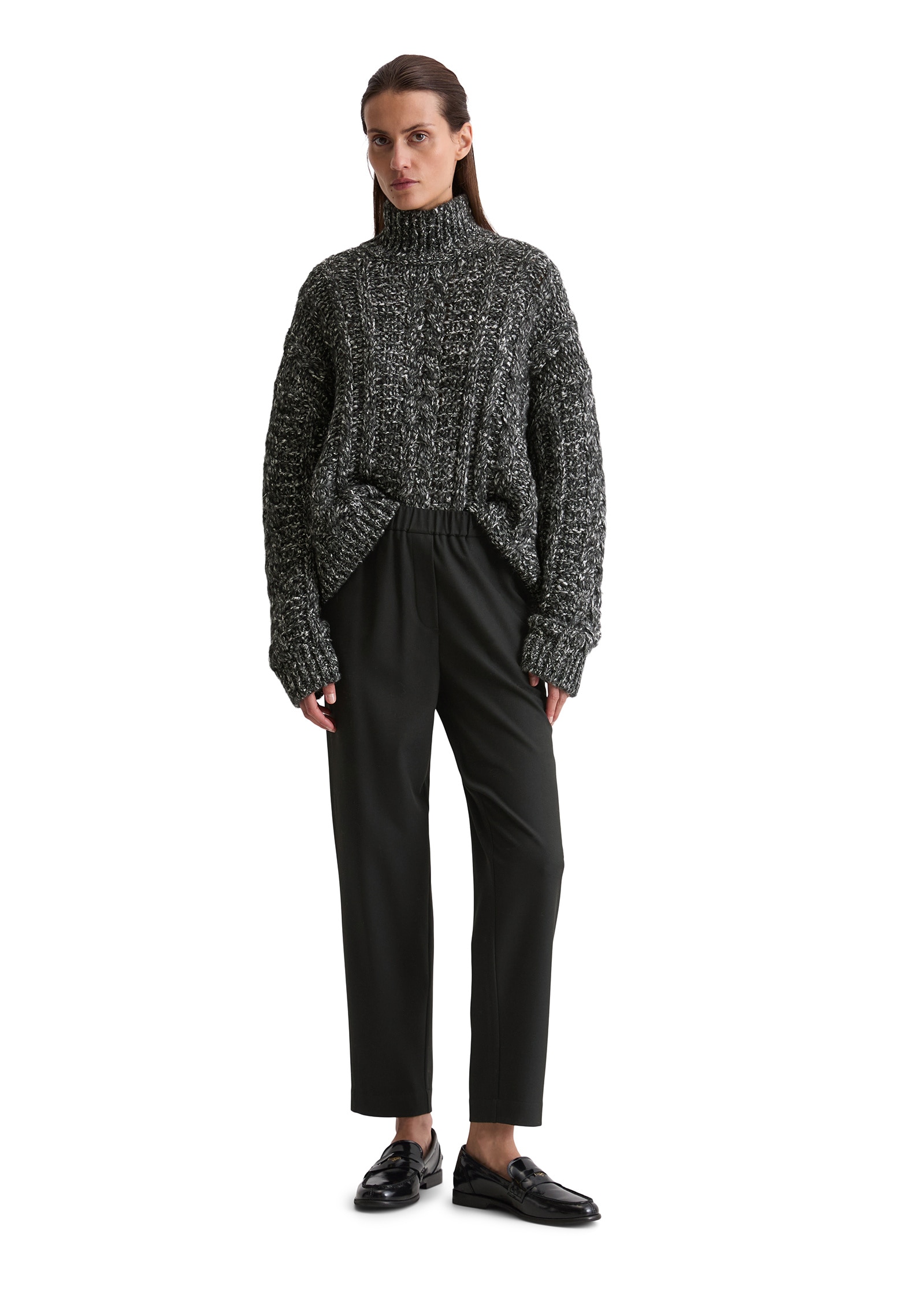 Marc O'Polo Chinohose »aus weichem Polyester-Viskose-Mix«