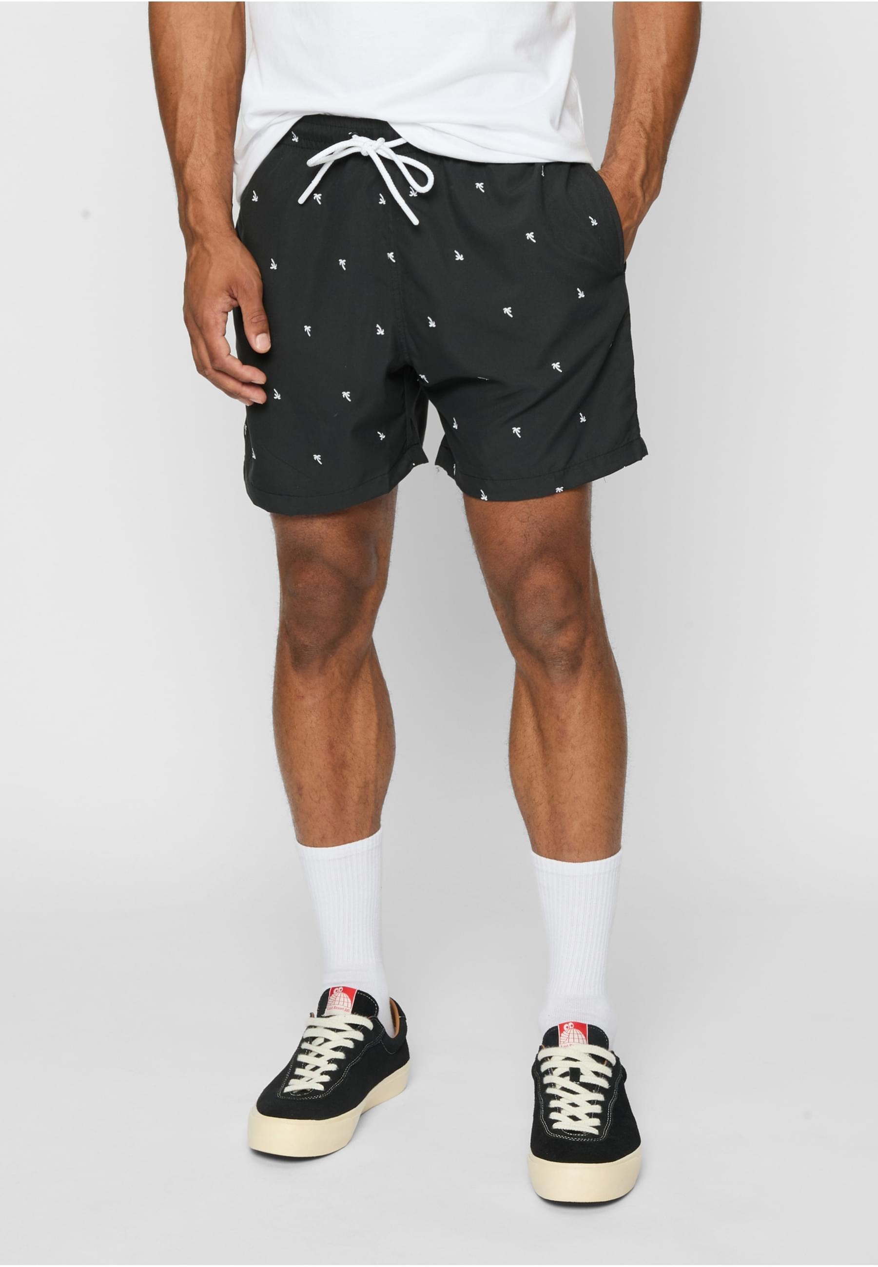 URBAN CLASSICS Badeshorts »Urban Classics Herren Embroidery Swim Shorts«
