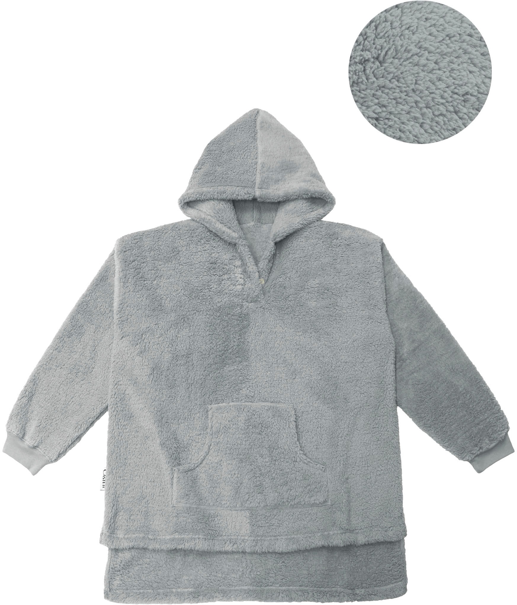 Castell - Markenbettwäsche Badeponcho »Polar Bear«, (1 St.), Sherpa Teddy Fleece Hoodie, Kuschelhoodie, Kuscheldecke, weich+wärmend