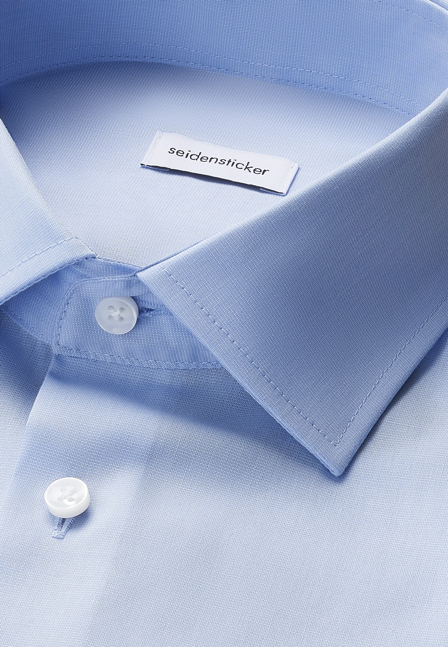 seidensticker Businesshemd »Schwarze Rose« Slim 1/1 Extra lang Kentkragen Uni