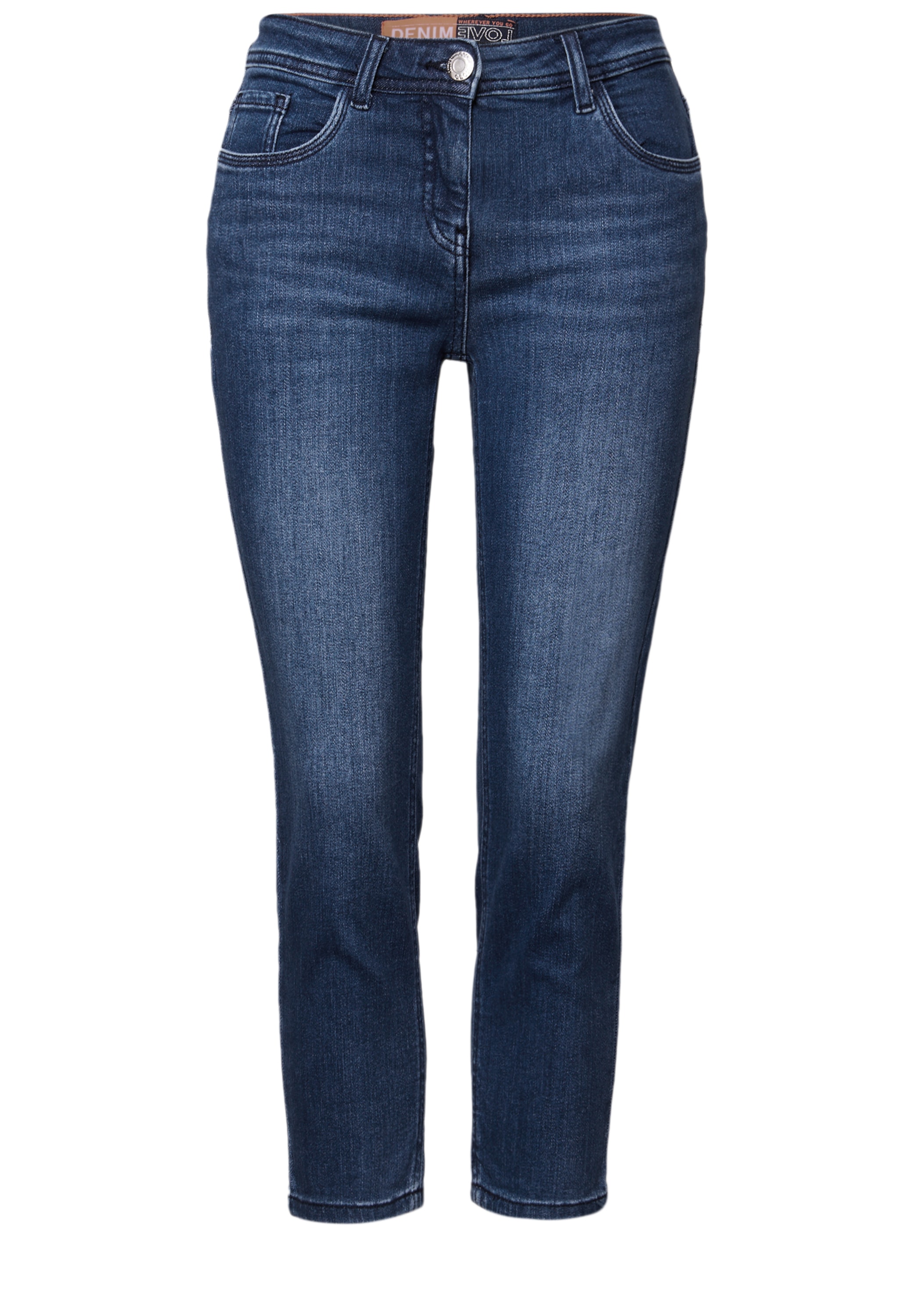 Cecil Comfort-fit-Jeans, Middle Waist