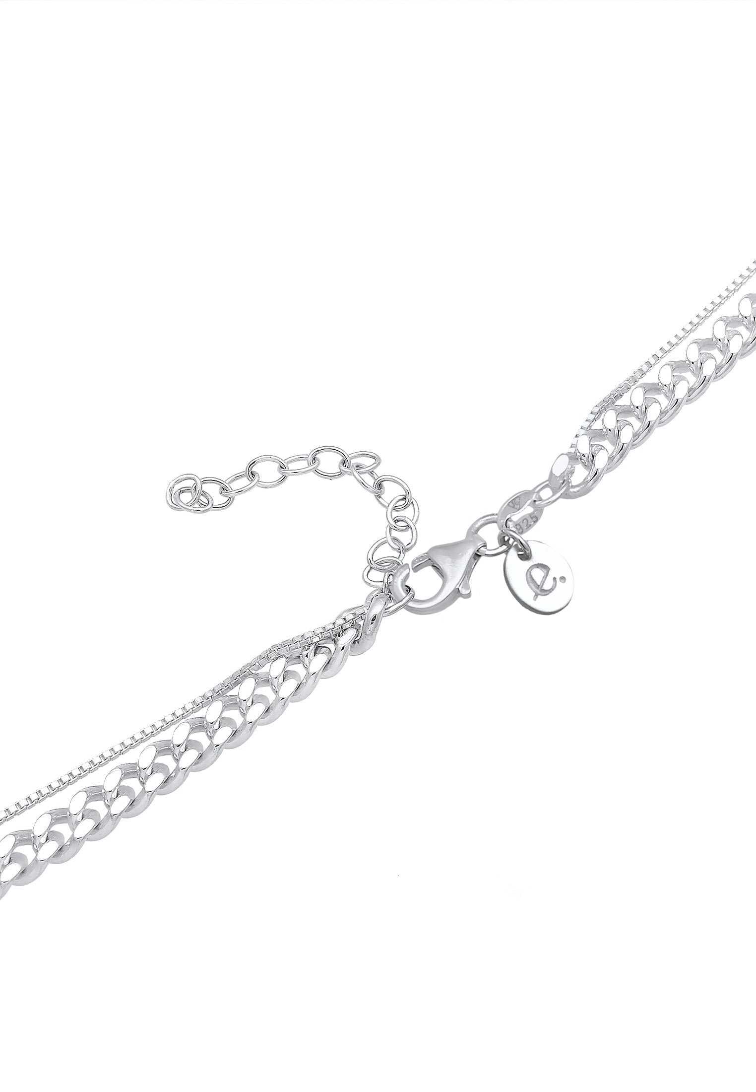Elli Premium Gliederkette »Halskette Layer 925 Sterling Silver«