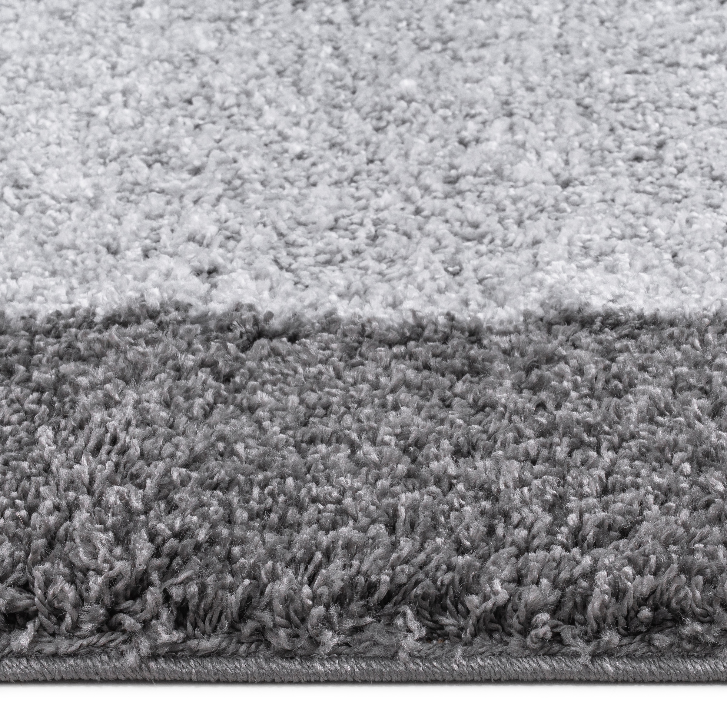 OTTO home Hochflor-Teppich »Liams« rechteckig 30 mm Höhe mit Bordüre, besonders weich und kuschelig, Wohnzimmer, Schlafzimmer