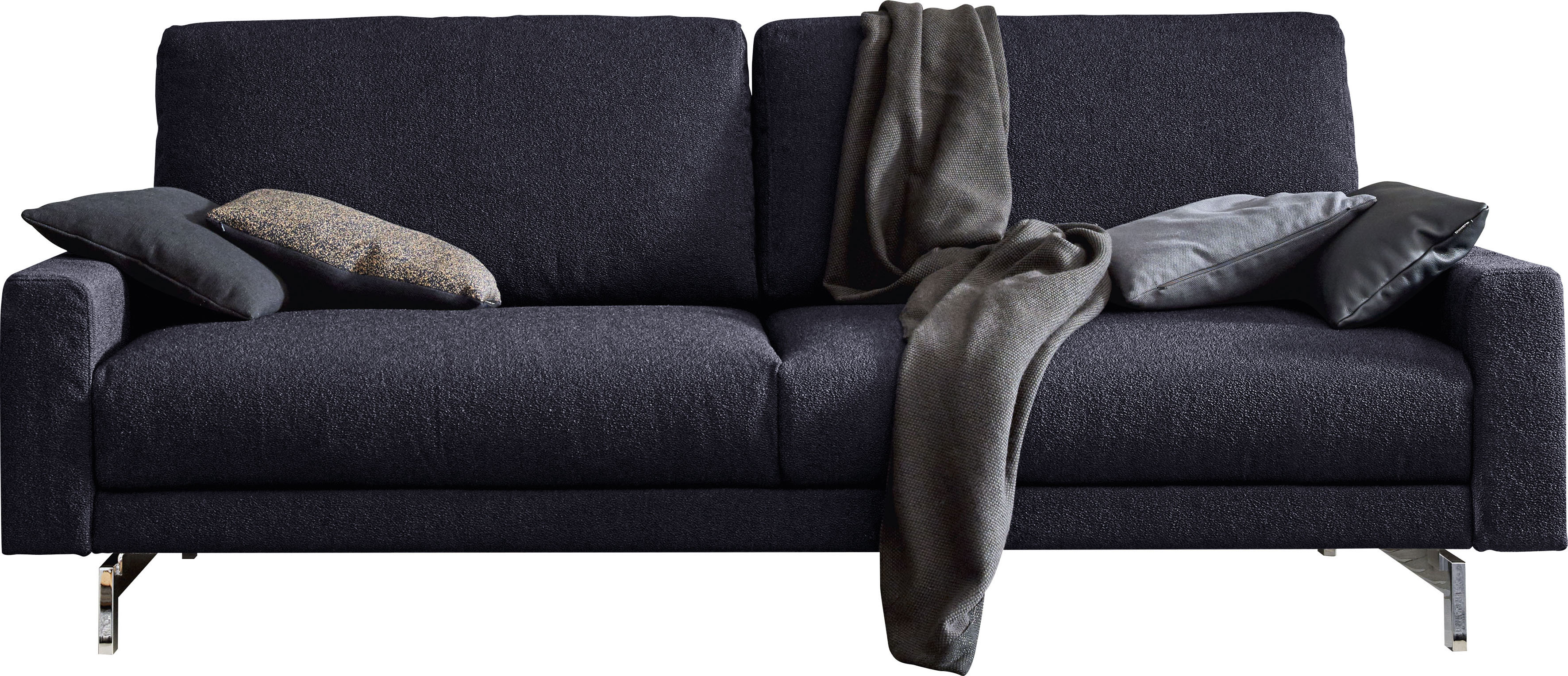 Creation BY ROLF BENZ 3-Sitzer "CR.450, Designsofa, Loungesofa" Armlehne niedrig, Fuß chromfarben glänzend, Breite 204 cm