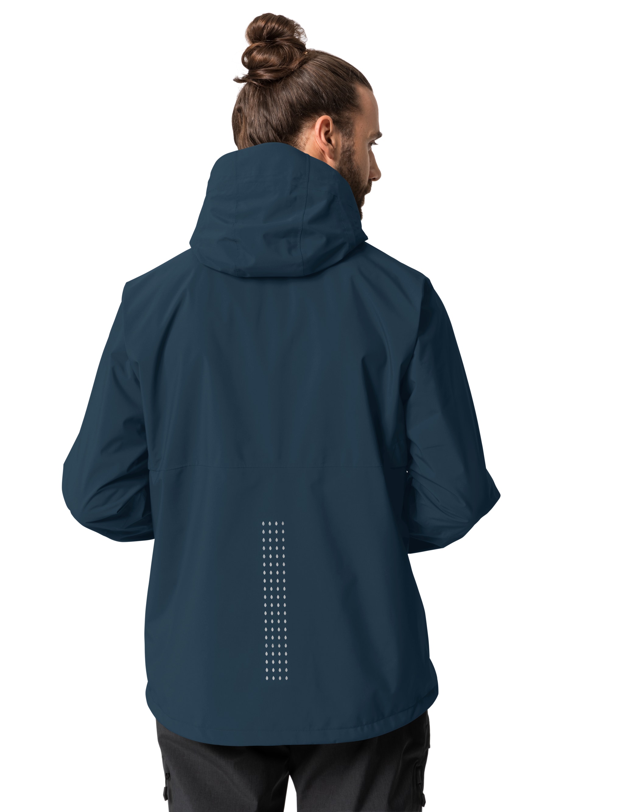 VAUDE 3-in-1-Funktionsjacke, mit Kapuze