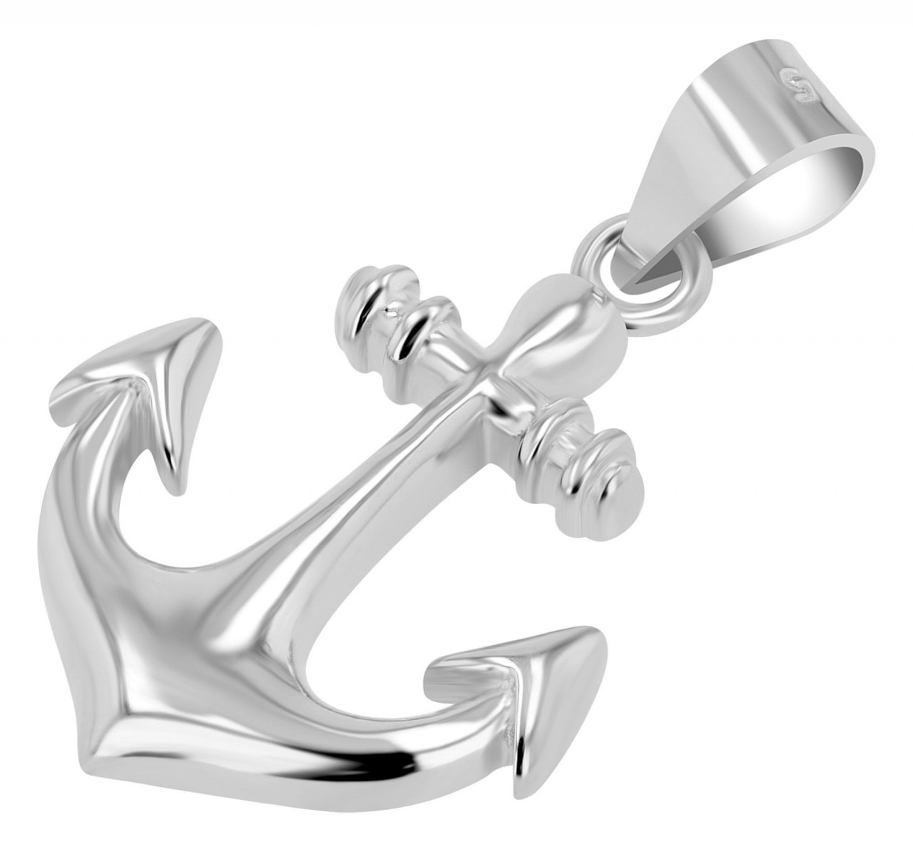 Adelia's Anker Anhänger 925 Sterling Silber 2