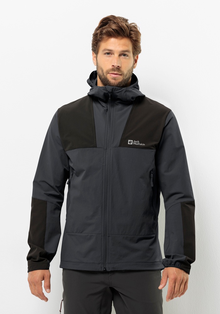 Jack Wolfskin Outdoorjacke "ANDUR JKT M", mit Kapuze