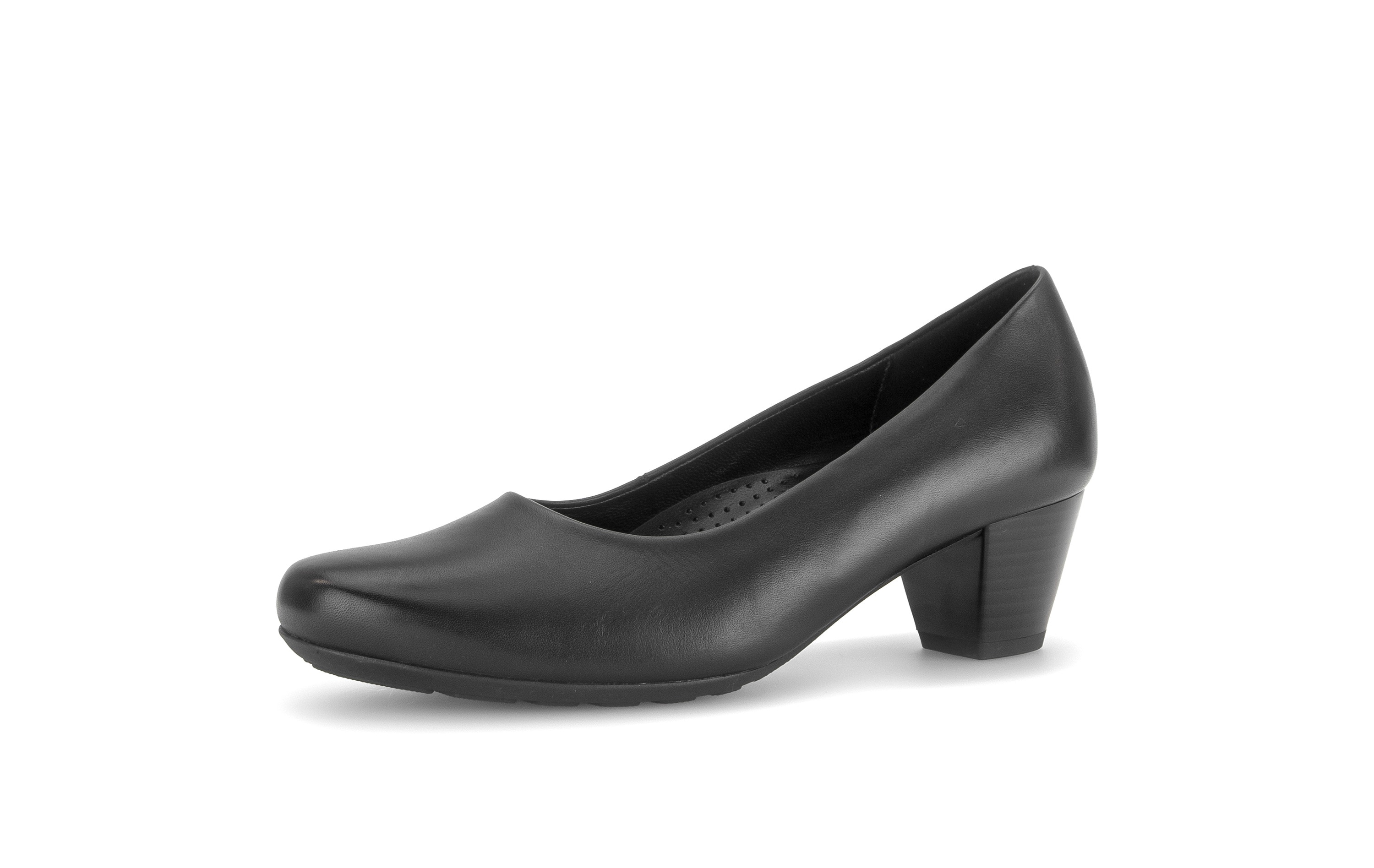 Gabor Pumps Trichterabsatz, Businessschuh in Mokassin-Optik, Weite G (=weit)