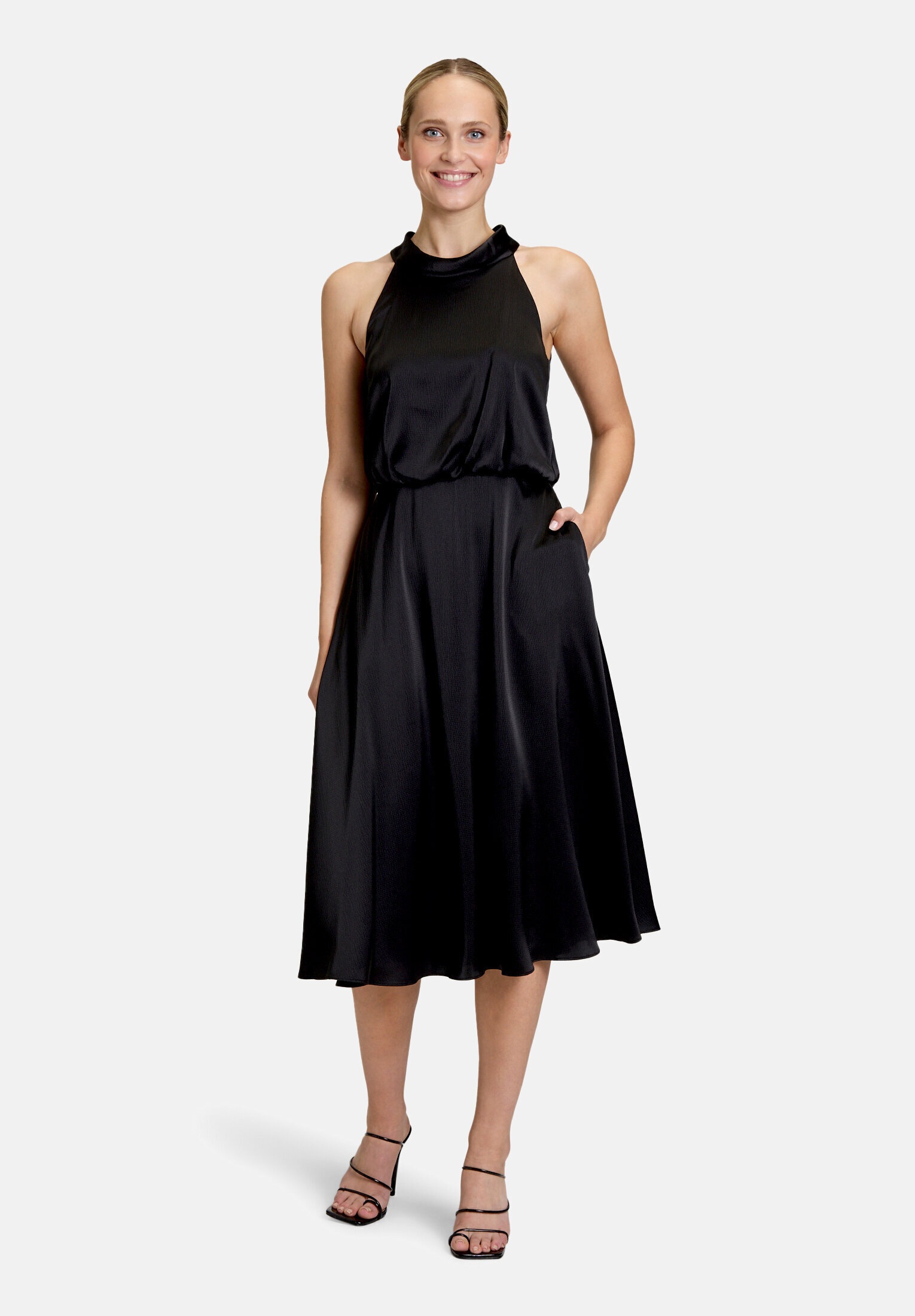 Vera Mont Cocktailkleid »Damen mit Stehkragen« Nahttasche Material