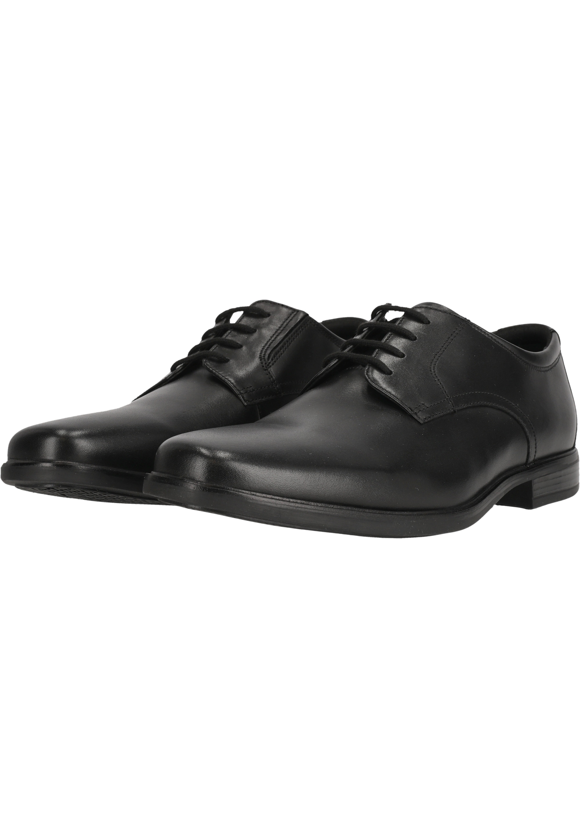 Clarks Schnürschuh »Howard Walk«, in elegantem Design mit stoßdämpfender Sohle