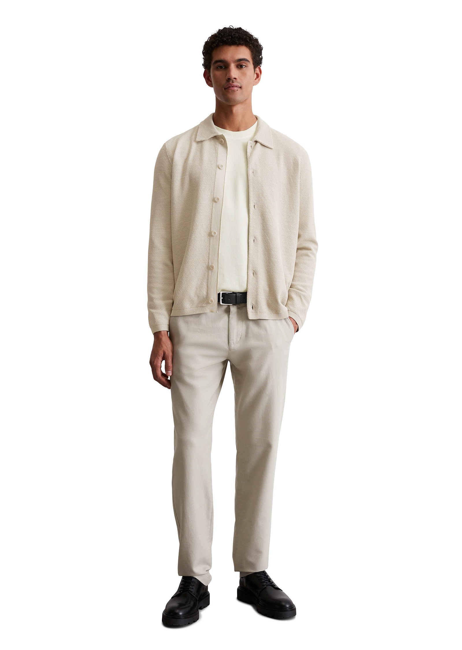 Marc O'Polo Cardigan »mit feiner Piqué-Struktur«