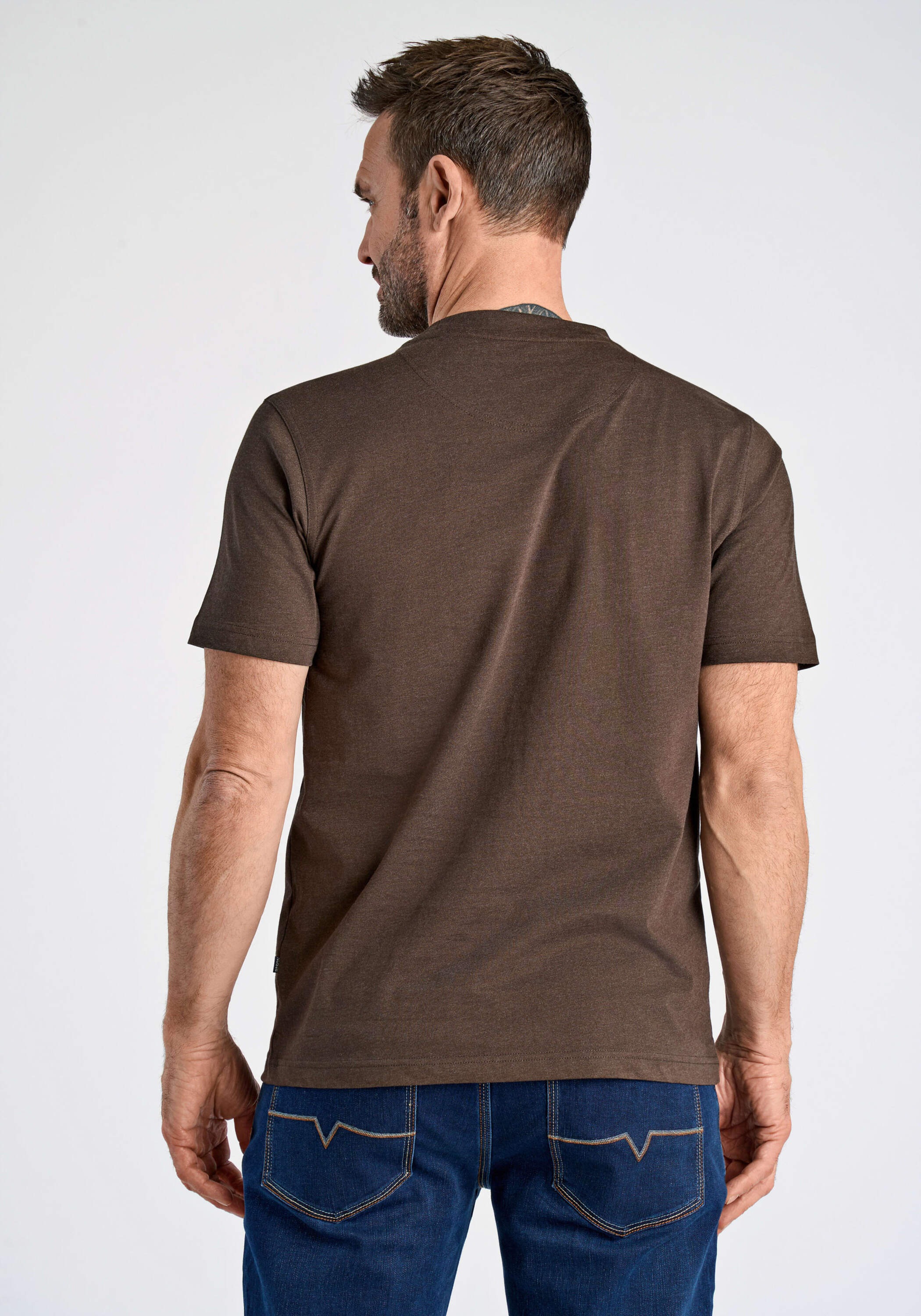 BISON T-Shirt "T-Shirt Comfort Fit" günstig online kaufen