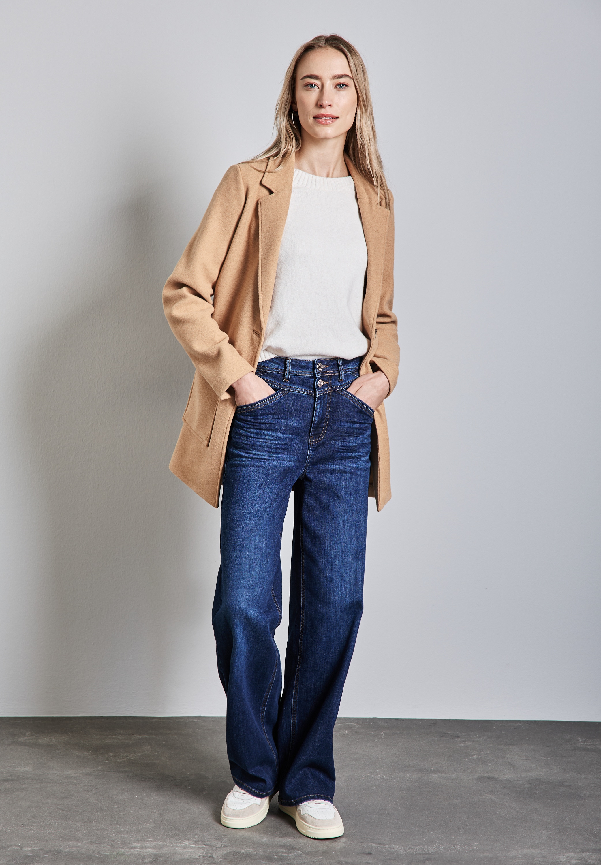 STREET ONE Outdoorjacke, ohne Kapuze, mit Reverskragen