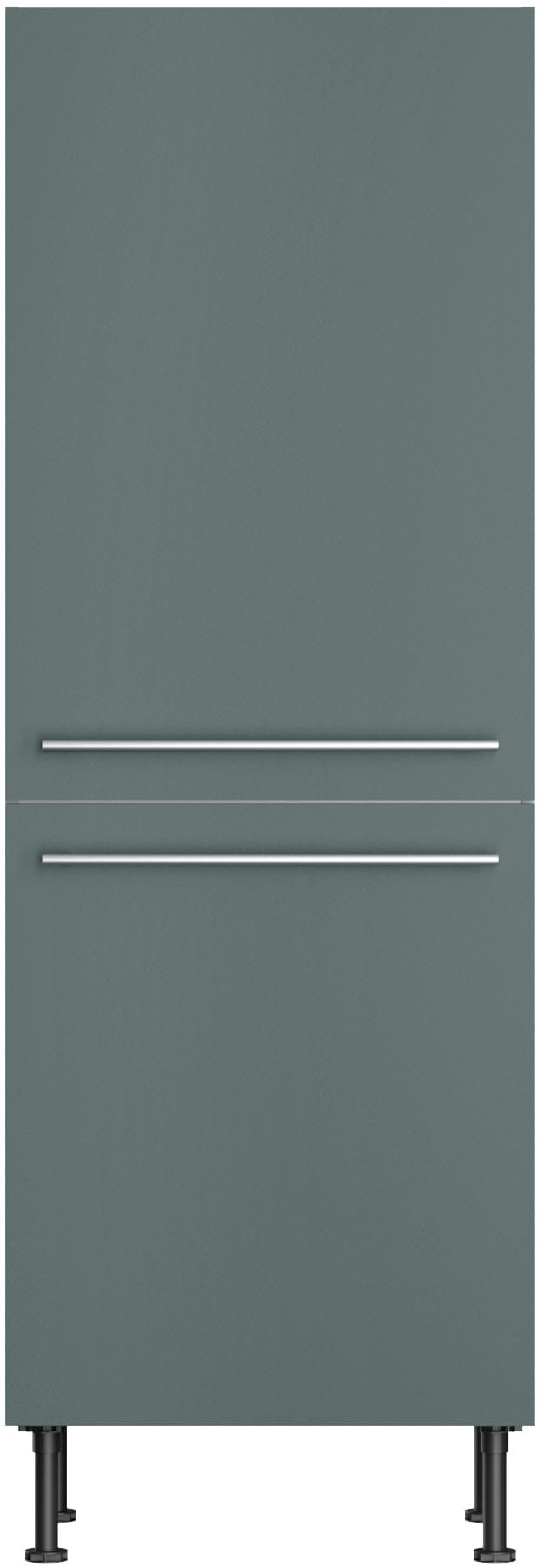KOCHSTATION Midischrank »KS-Bern2« Breite 60 cm, Höhe 176,6 cm, 2 Türen verlascht, 3 Einlegeböden