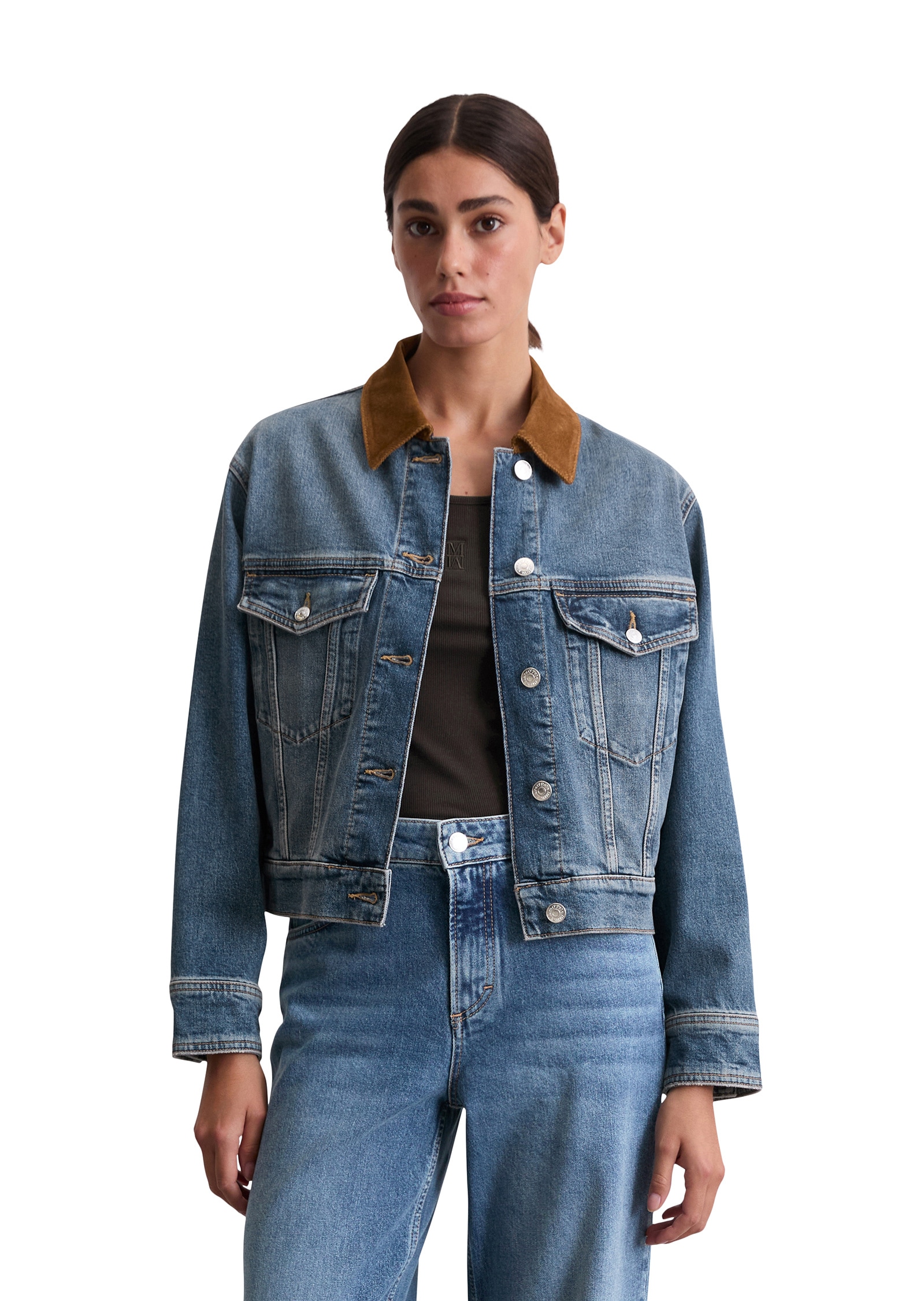 Marc OPolo Jeansjacke "aus Circulose", ohne Kapuze günstig online kaufen