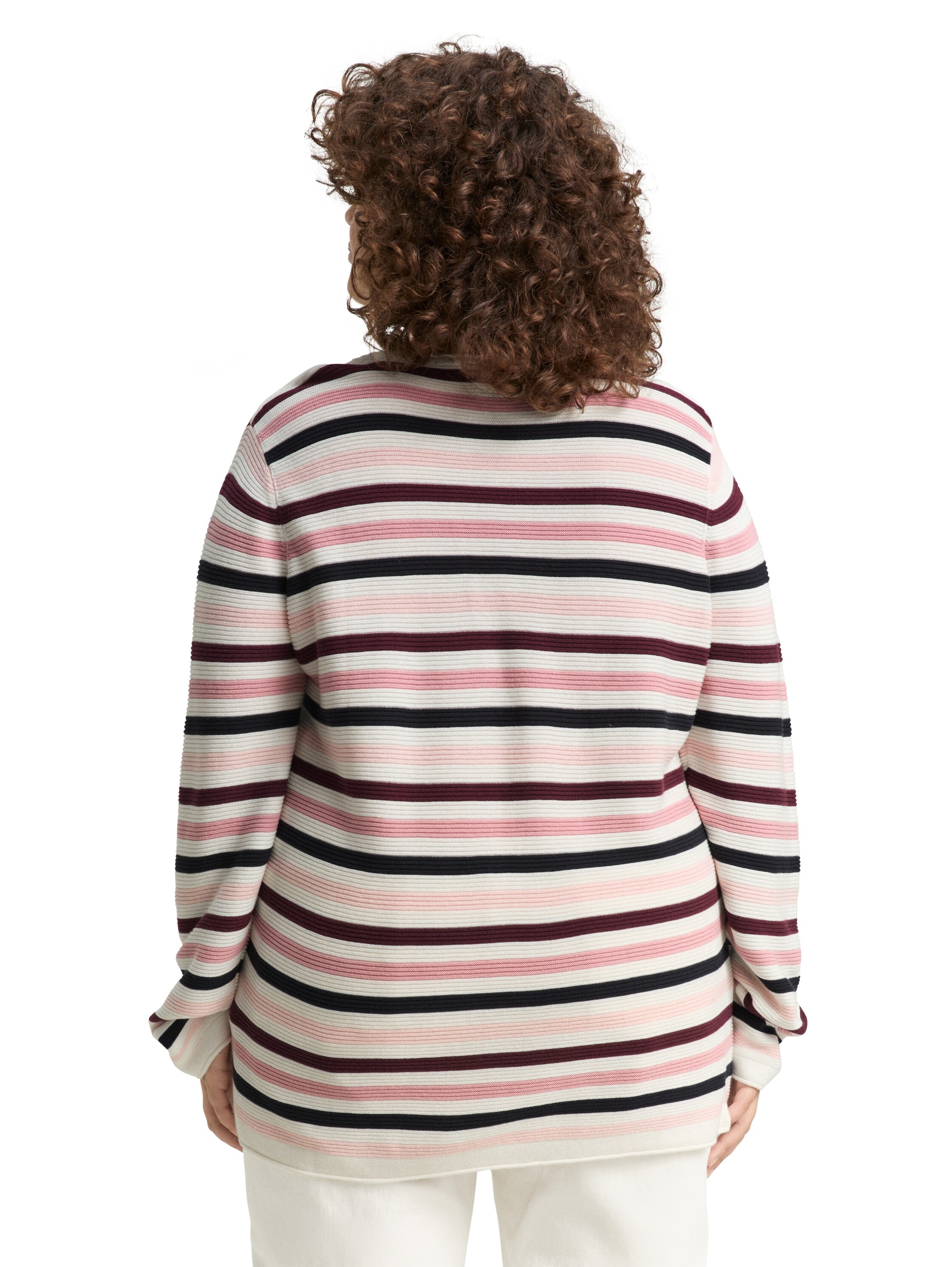 TOM TAILOR PLUS Strickpullover, aus Bio-Baumwolle günstig online kaufen