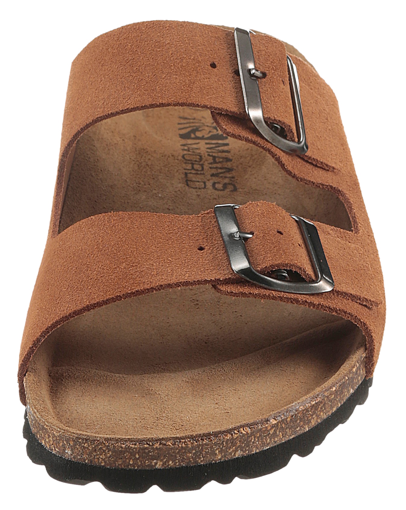 Man's World Pantolette, Schlappen, Sommerschuh, Hausschuh mit vorgeformtem Fußbett