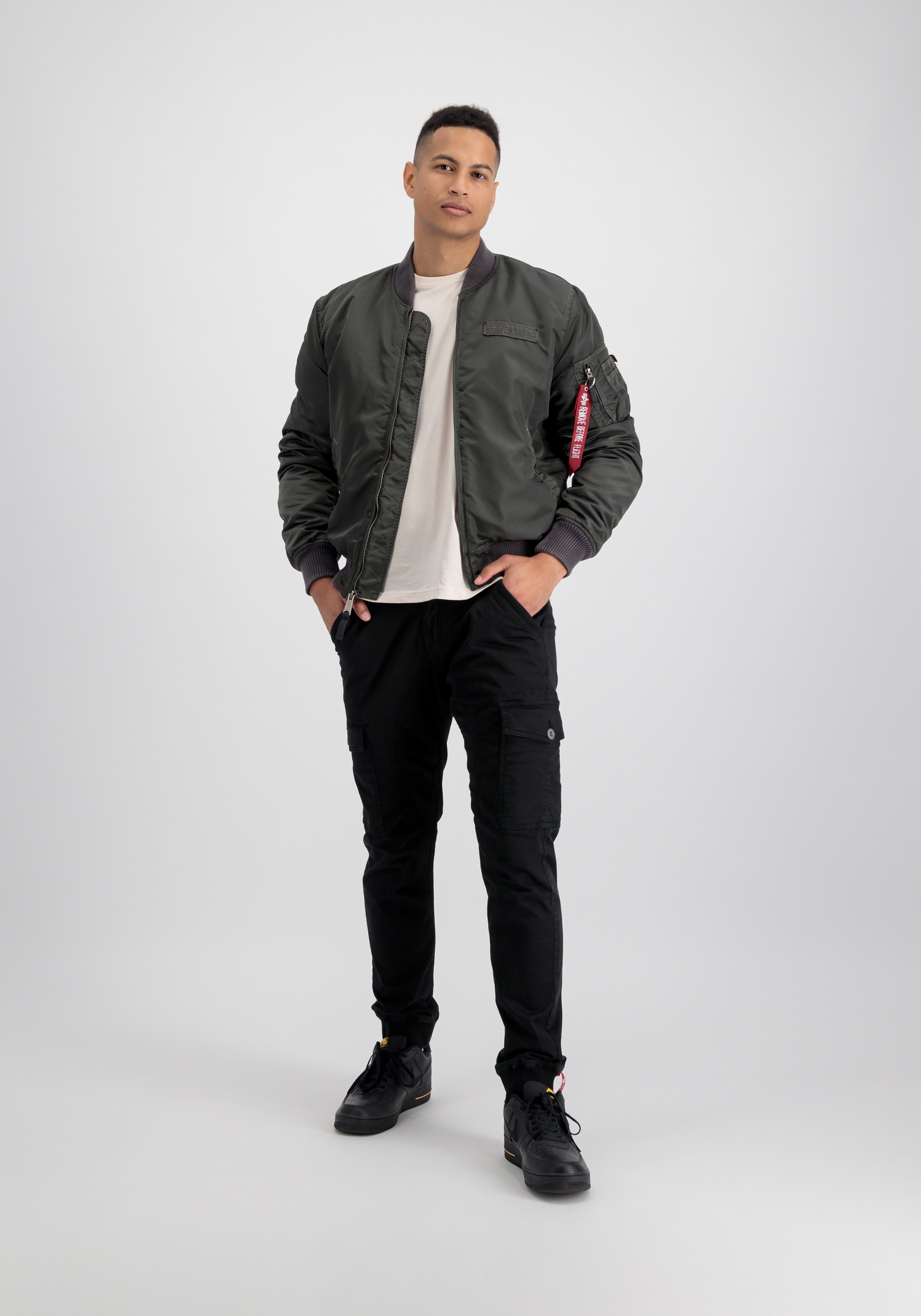 Alpha Industries Bomberjacke »Alpha Industries Men - Bomber Jackets MA-1 VF Authentic Overdyed«