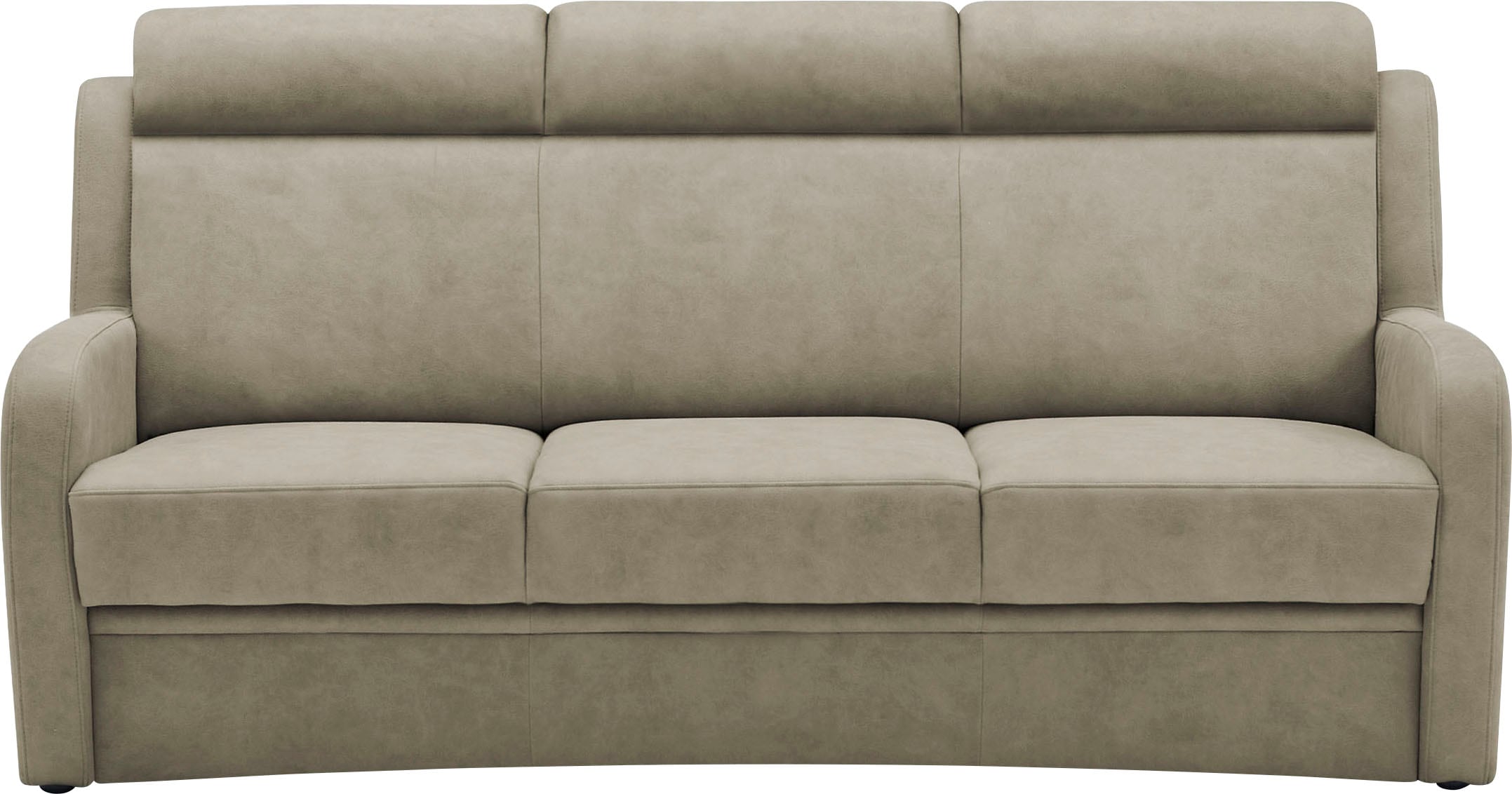 VILLA BECK 3-Sitzer »Varese«, (1 St.), Kopfteilverstellung, wahlweise mit Sitzvorzug, in Sitzhöhe 46 cm