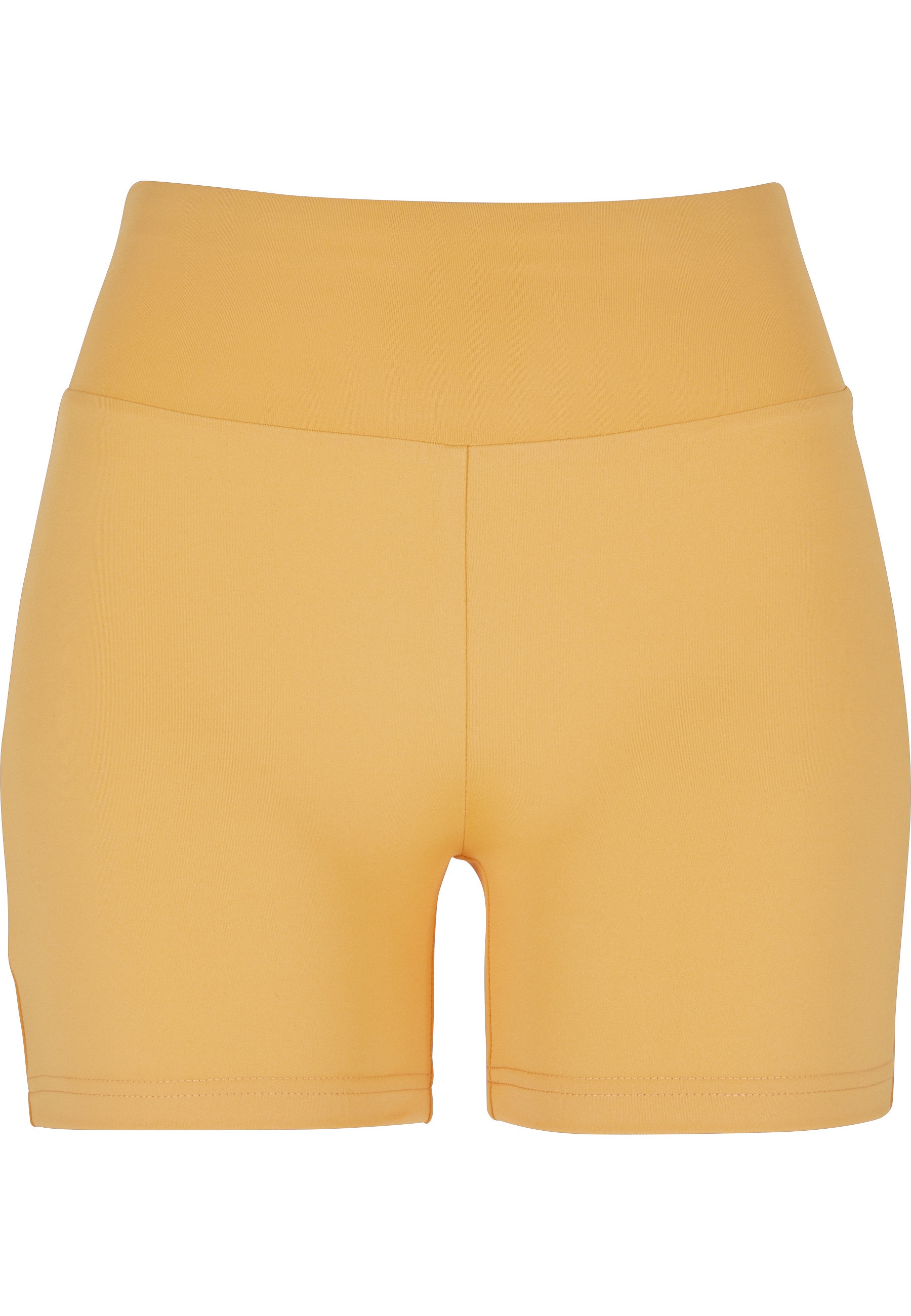 URBAN CLASSICS Stoffhose "Urban Classics Damen Ladies Recycled High Waist Cycle Hot Pants"