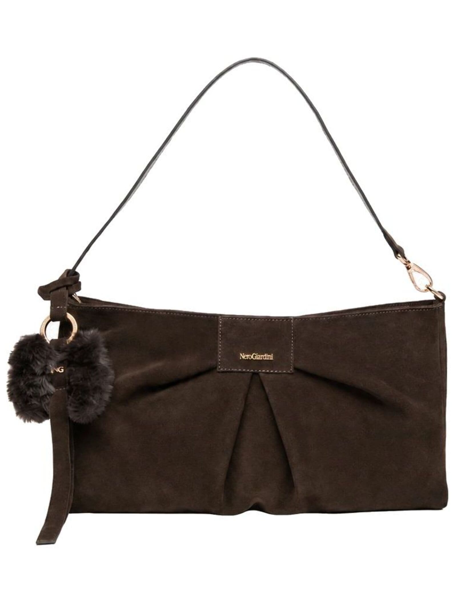 Nero Giardini Henkeltasche »Nero Giardini Taschen Veloursleder«