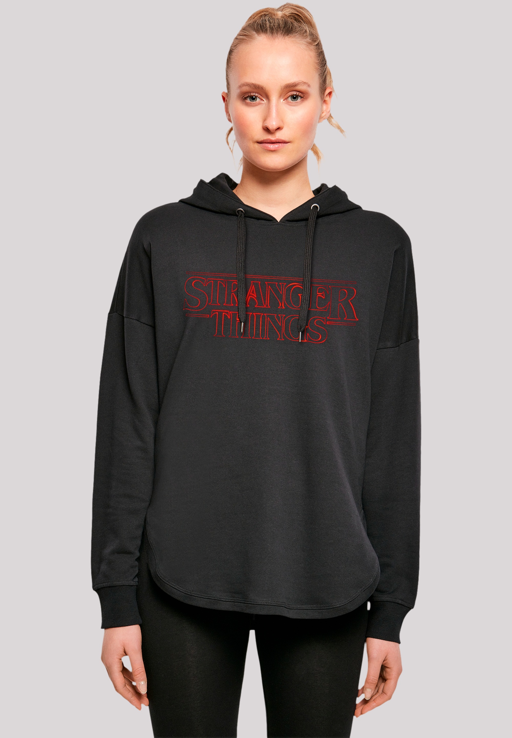 Kapuzenpullover »Stranger Things Glow Logo Netflix TV Series«, Premium Qualität