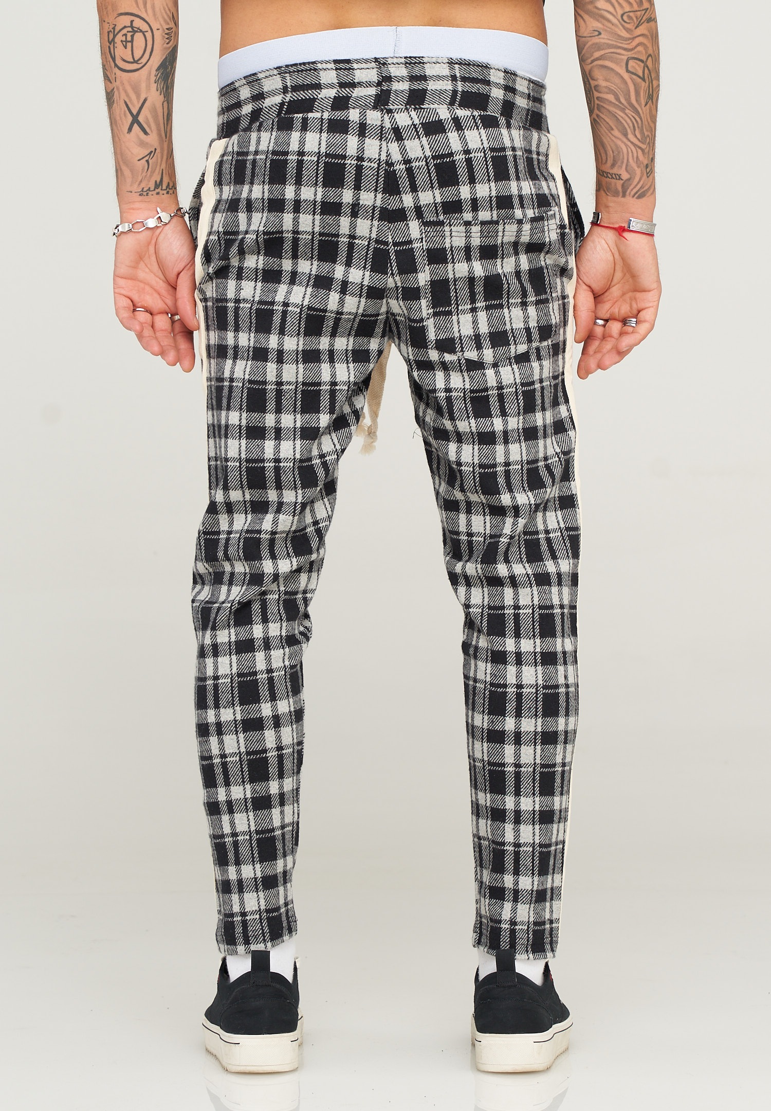 2Y Premium Sweathose »PANOS«, mit Karo-Design