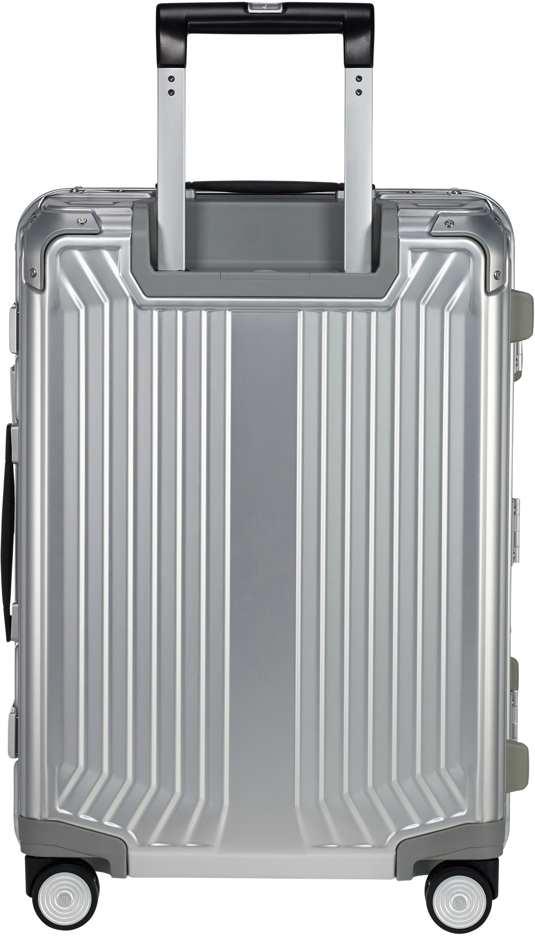 Samsonite Hartschalen-Trolley »Lite-Box Alu, 55 cm«, 4 Rollen, Handgepäck Reisekoffer TSA-Zahlenschloss Premium-Aluminium