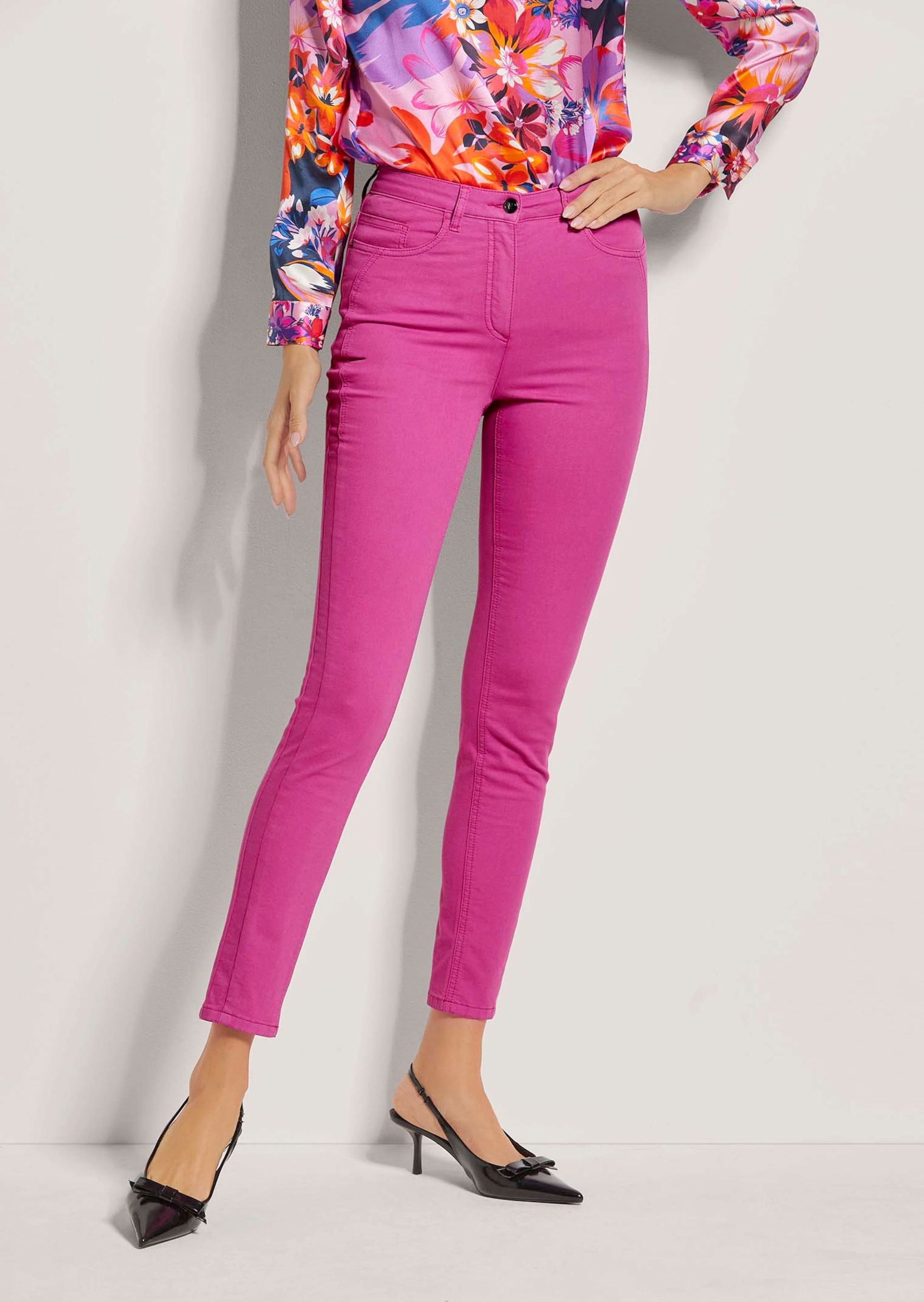 MADELEINE Regular-fit-Jeans »Jeans Schlanke Five-Pocket-Jeans«