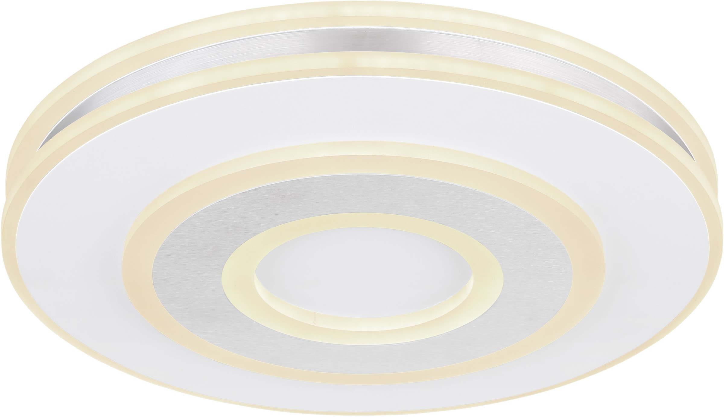 GLOBO LIGHTING LED Deckenleuchte »MARU«, Leuchtmittel LED-Modul | LED fest integriert, Deckenlampe/rund/Wohnzimmer/Schlafzimmer/elegant