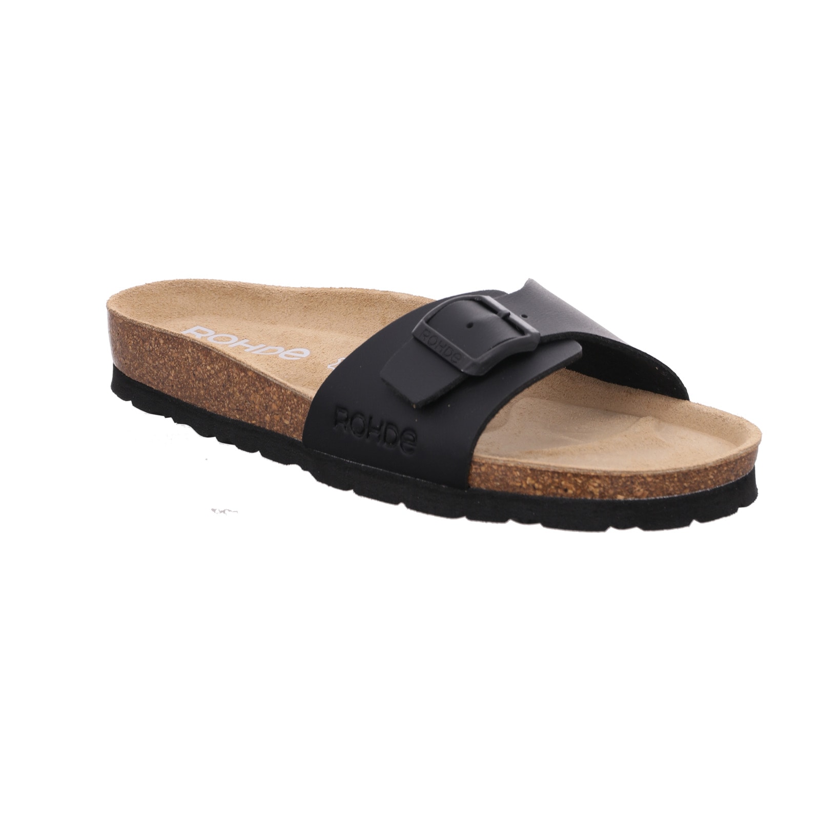 Rohde Pantolette "SUNNYS" Sommerschuh, Schlappen, Urlaubsschuh, Strandschuh mit Fußbett
