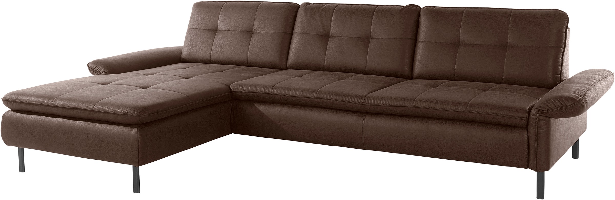 INOSIGN Ecksofa »Birkholm L-Form«, Armlehnverstellung, auch in Easy Clean Bezug - mit Wasser zu reinigen