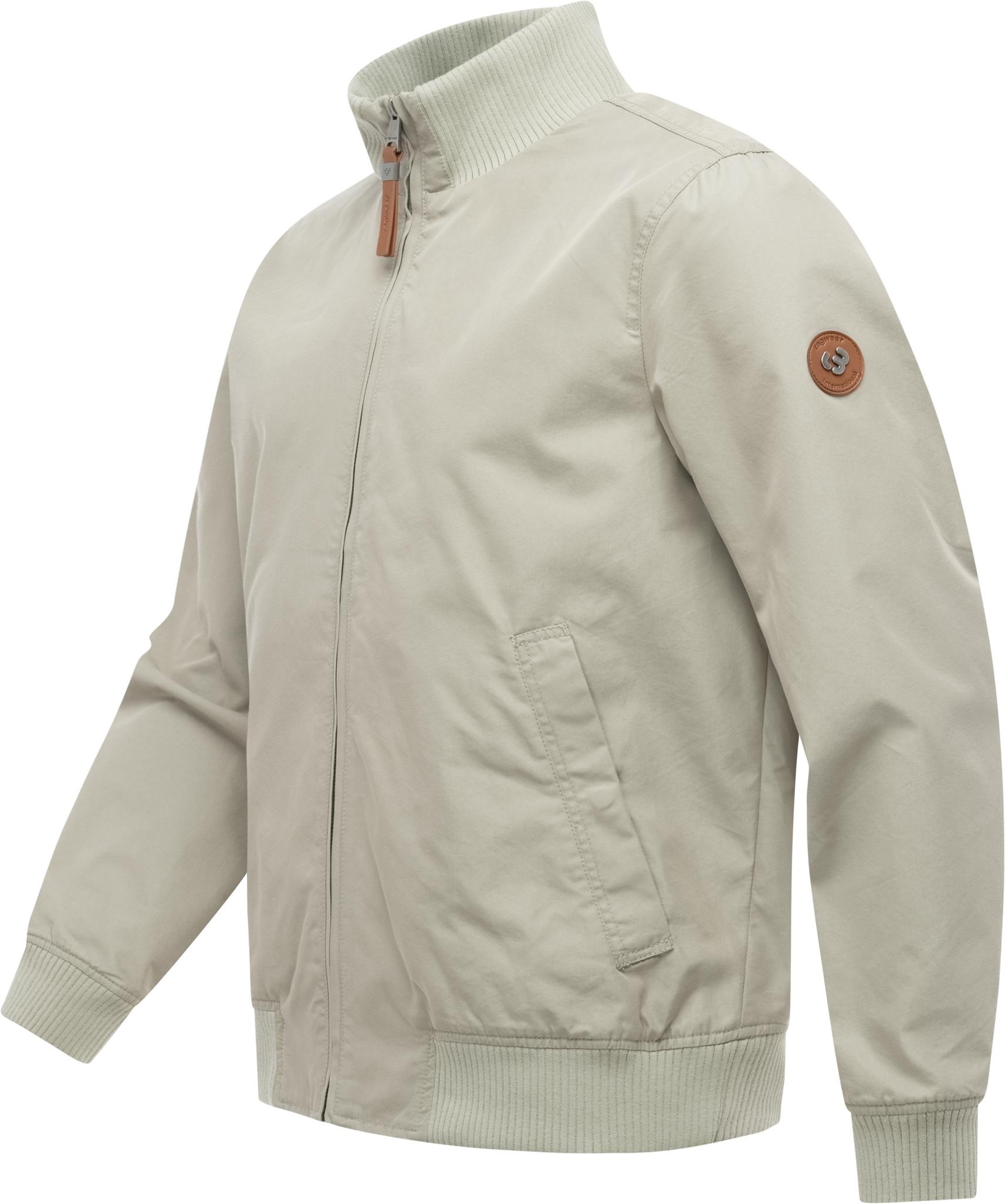 Ragwear Outdoorjacke »Crusien YOUMODO« ohne Kapuze Leichte Jacke mit elastischen Bündchen