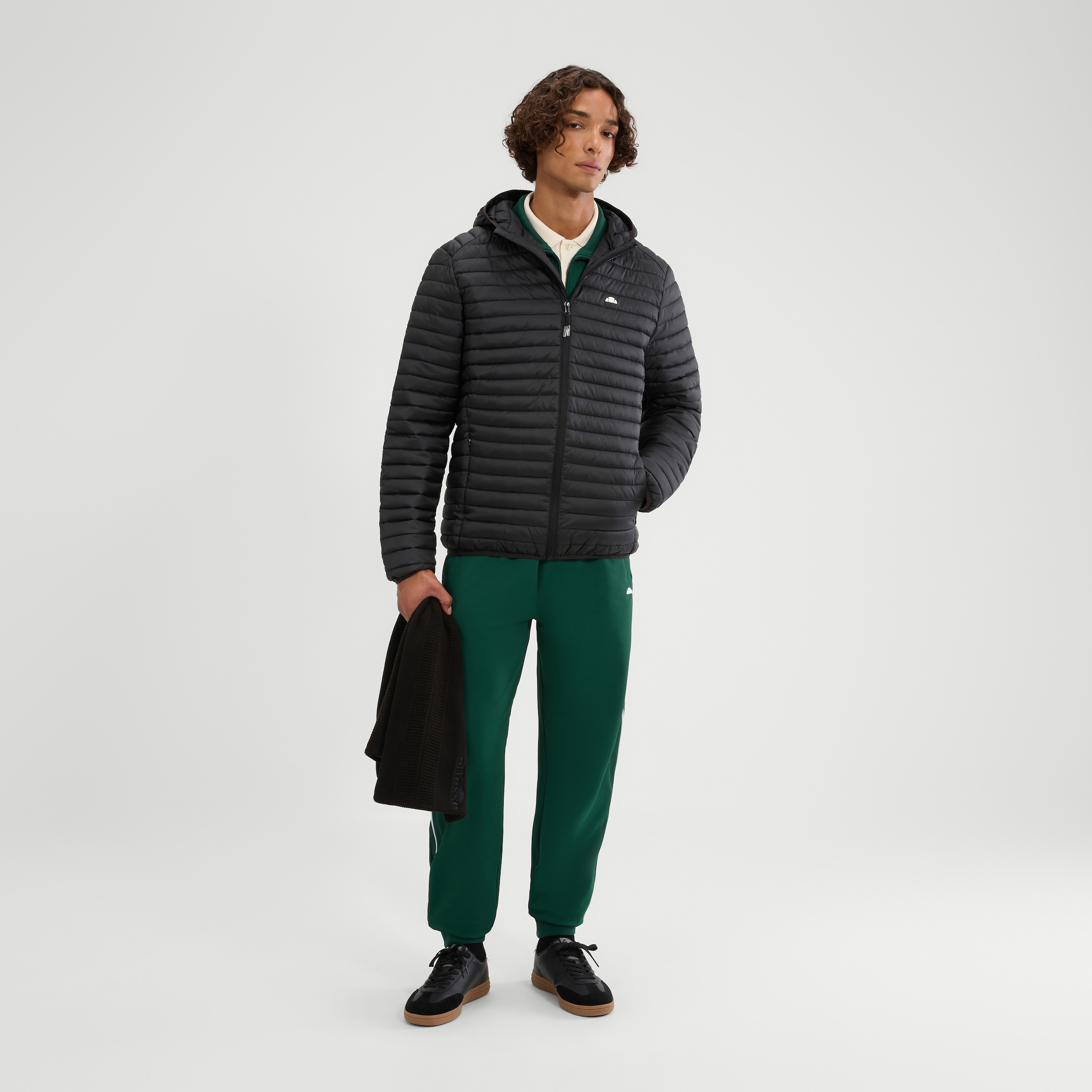 Ellesse Steppjacke für Erwachsene, aus Polyester, in den Größen XS bis XXL