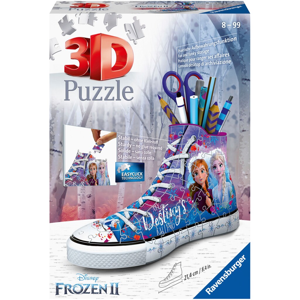 Ravensburger 3D-Puzzle »Disney Frozen II, Sneaker«