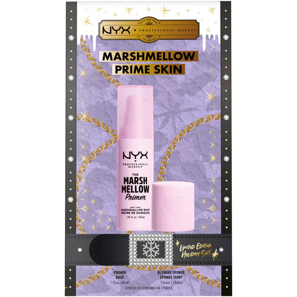 NYX Schmink-Set »Professional Makeup Make-up Set Primer + Blender«, (Set, 2 tlg.)