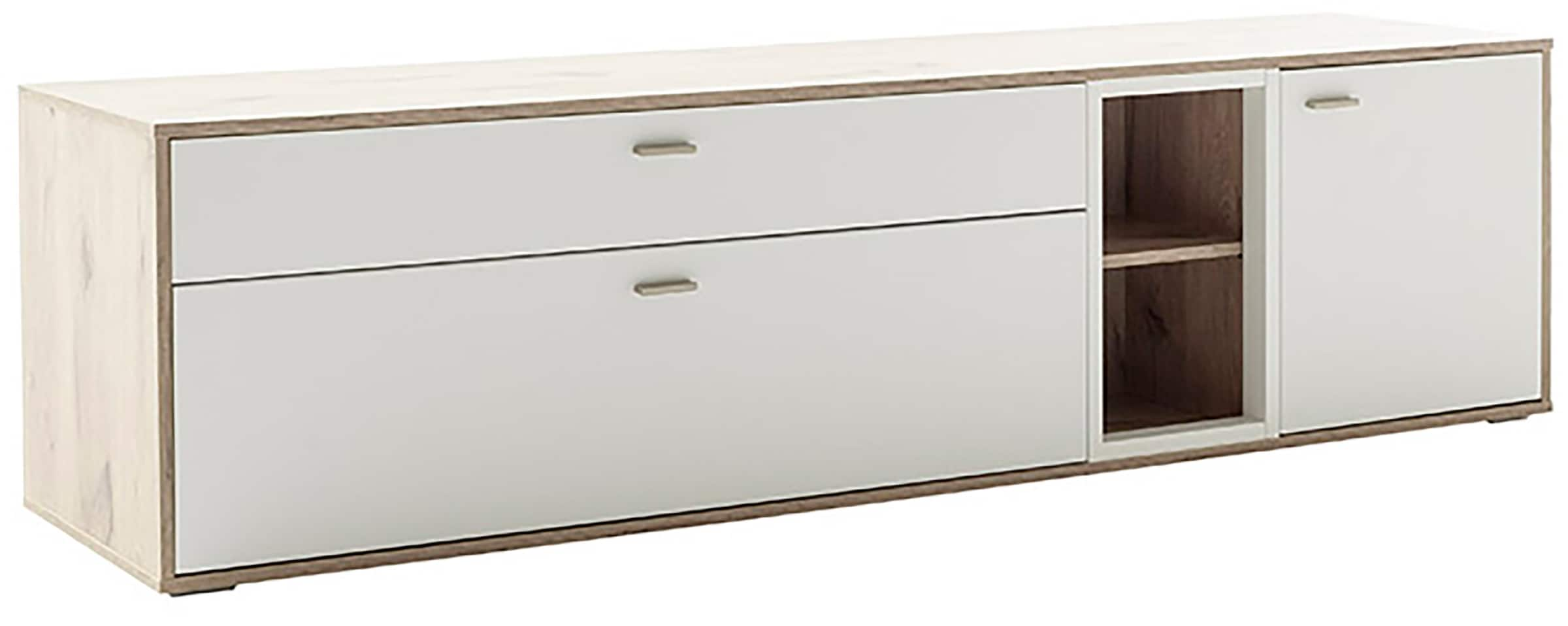 MCA furniture Lowboard "SANTERNO", mit 1 Tür, 2 Schubkästen, offene Fächer, günstig online kaufen