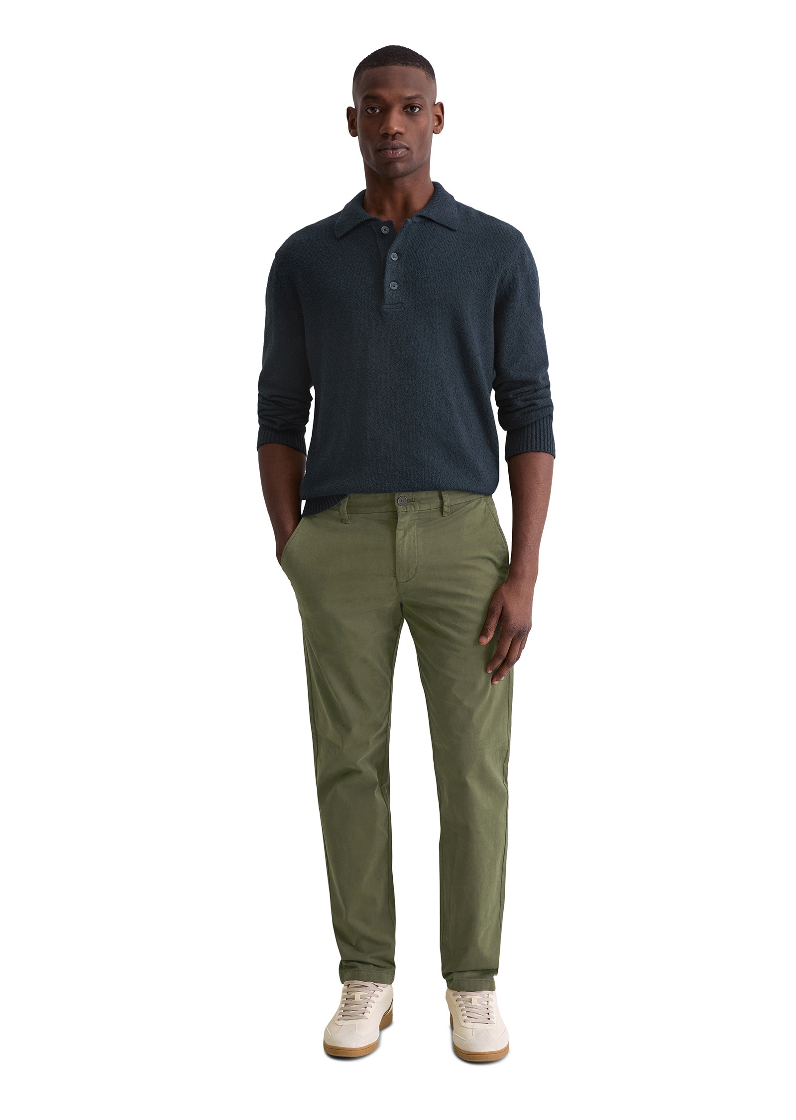 Marc O'Polo Chinohose »aus hochwertigem Bio-Baumwoll-Mix«