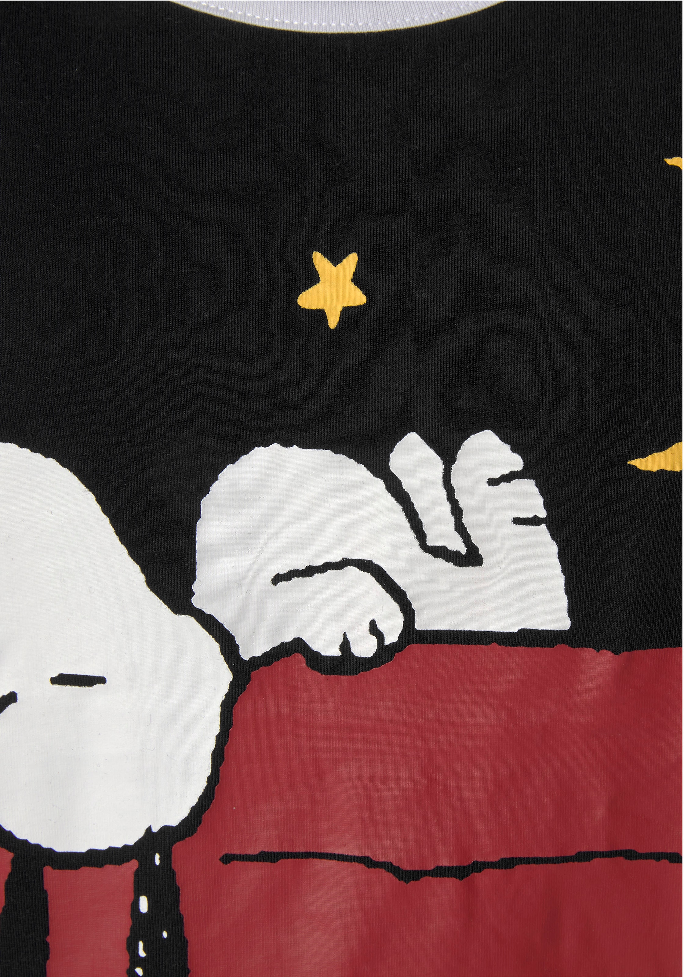 mit Snoopy Peanuts Druckmotiv Nachthemd