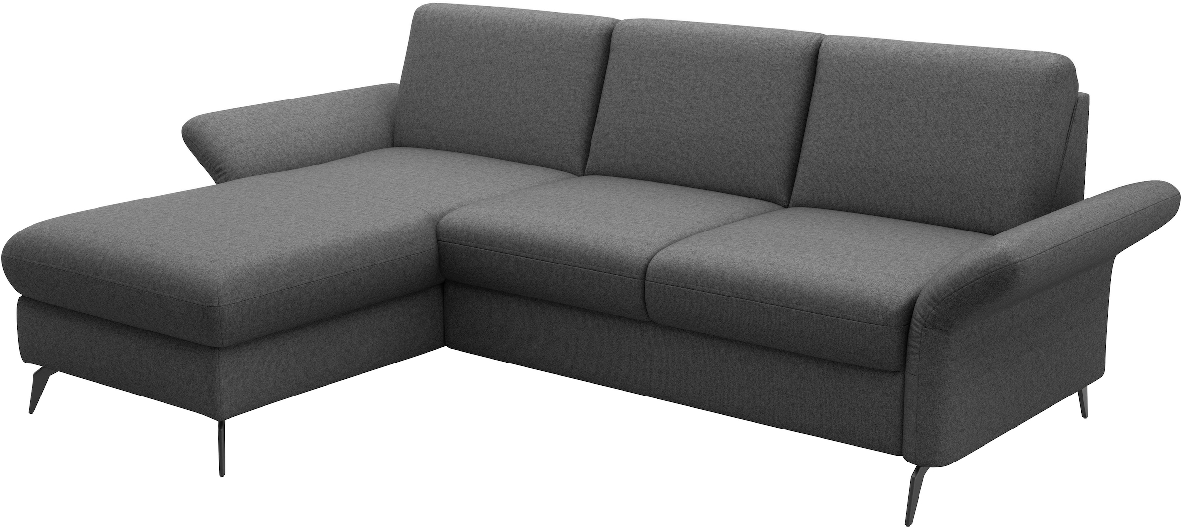 Home affaire Ecksofa »Rochelle«, optional: Armteilverstellung, klappbar, Bettkasen