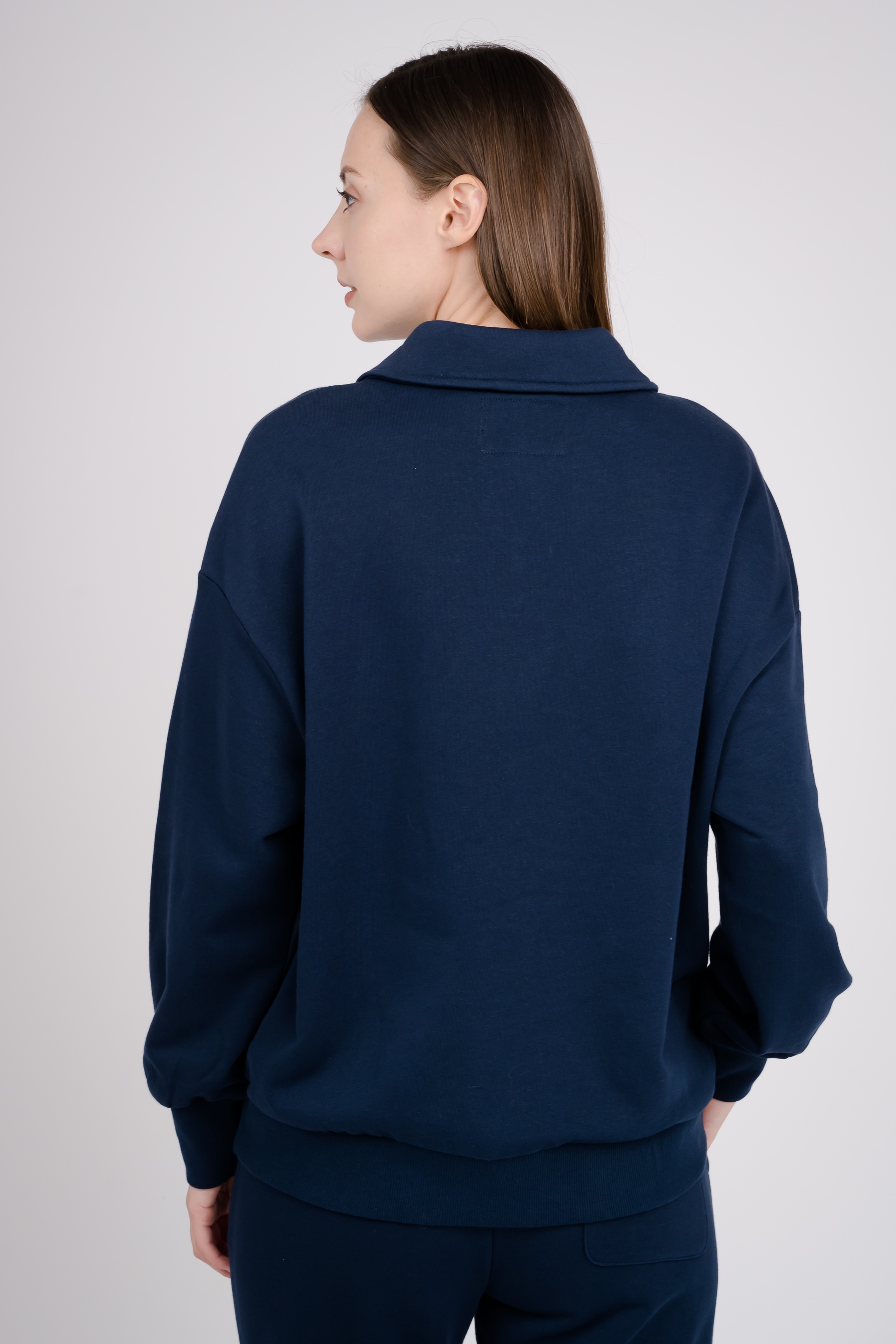 kaufen GIORDANO BAUR Reißverschluss Sweatshirt, hochwertigem ▷ mit |