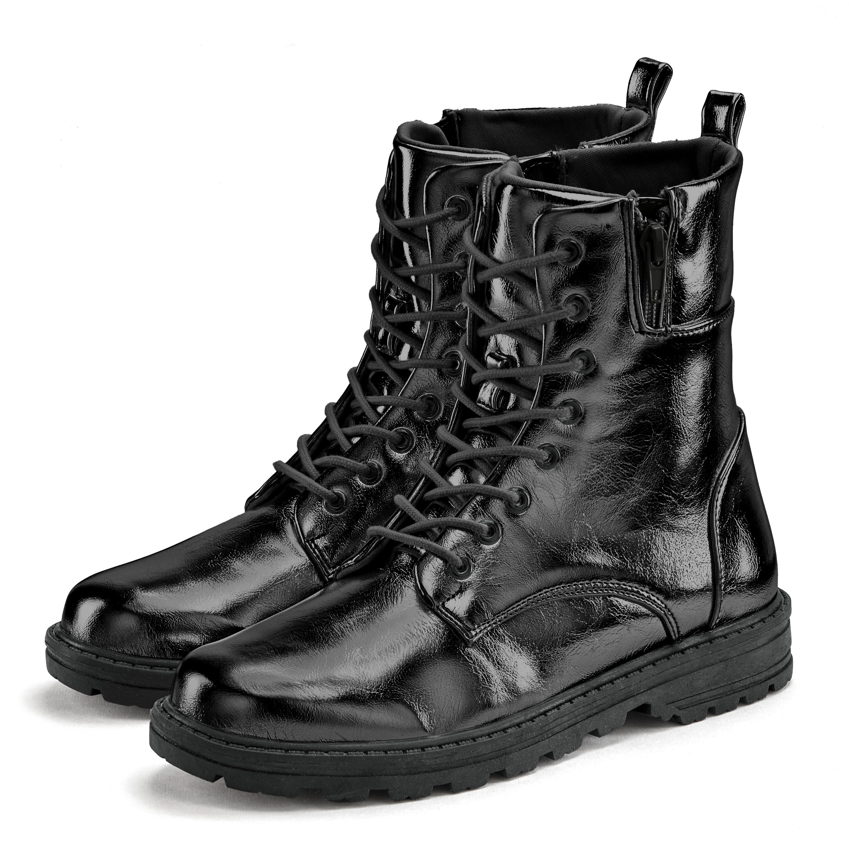 LASCANA Stiefelette "Herbststiefelette, Boots, Stiefel," im angesagten Metallic-Look VEGAN