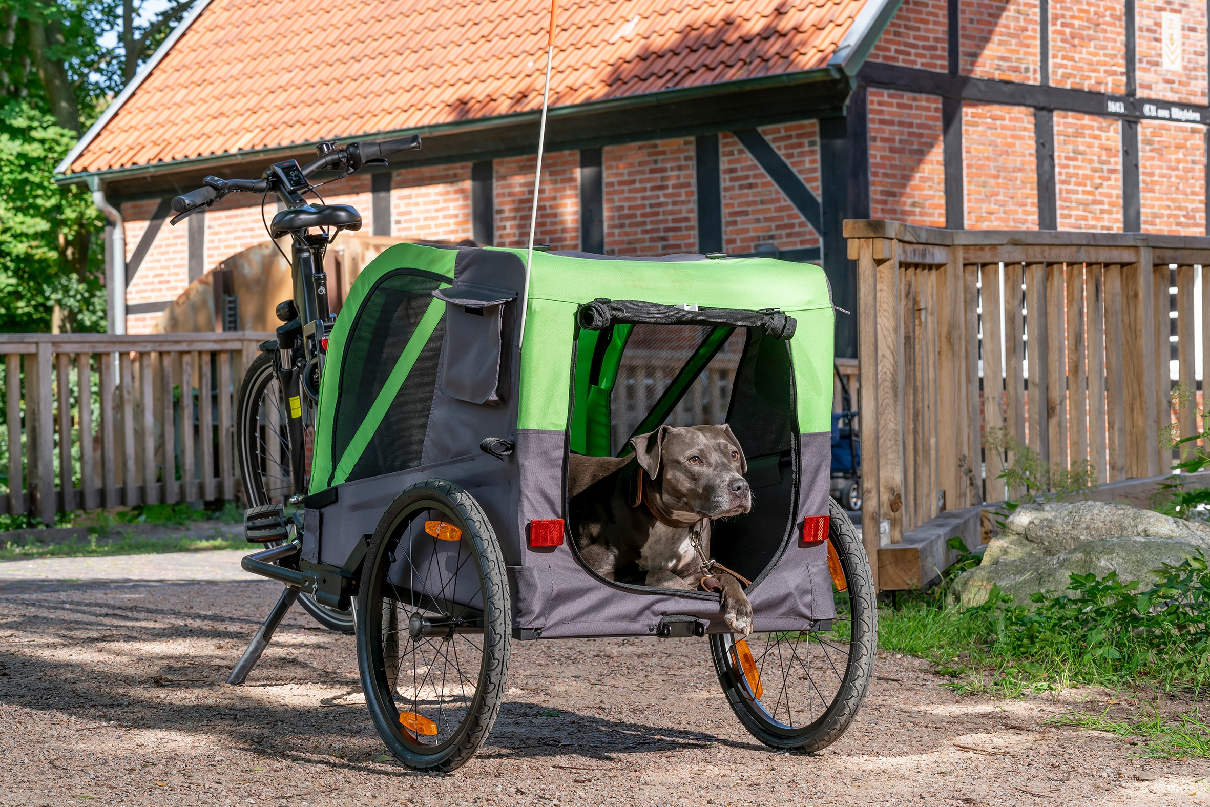 Prophete Fahrradhundeanhänger »Kleintierfahrradanhänger«