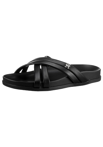 TOMMY HILFIGER Pantolette »STRAP FEMININE SANDAL« su ...