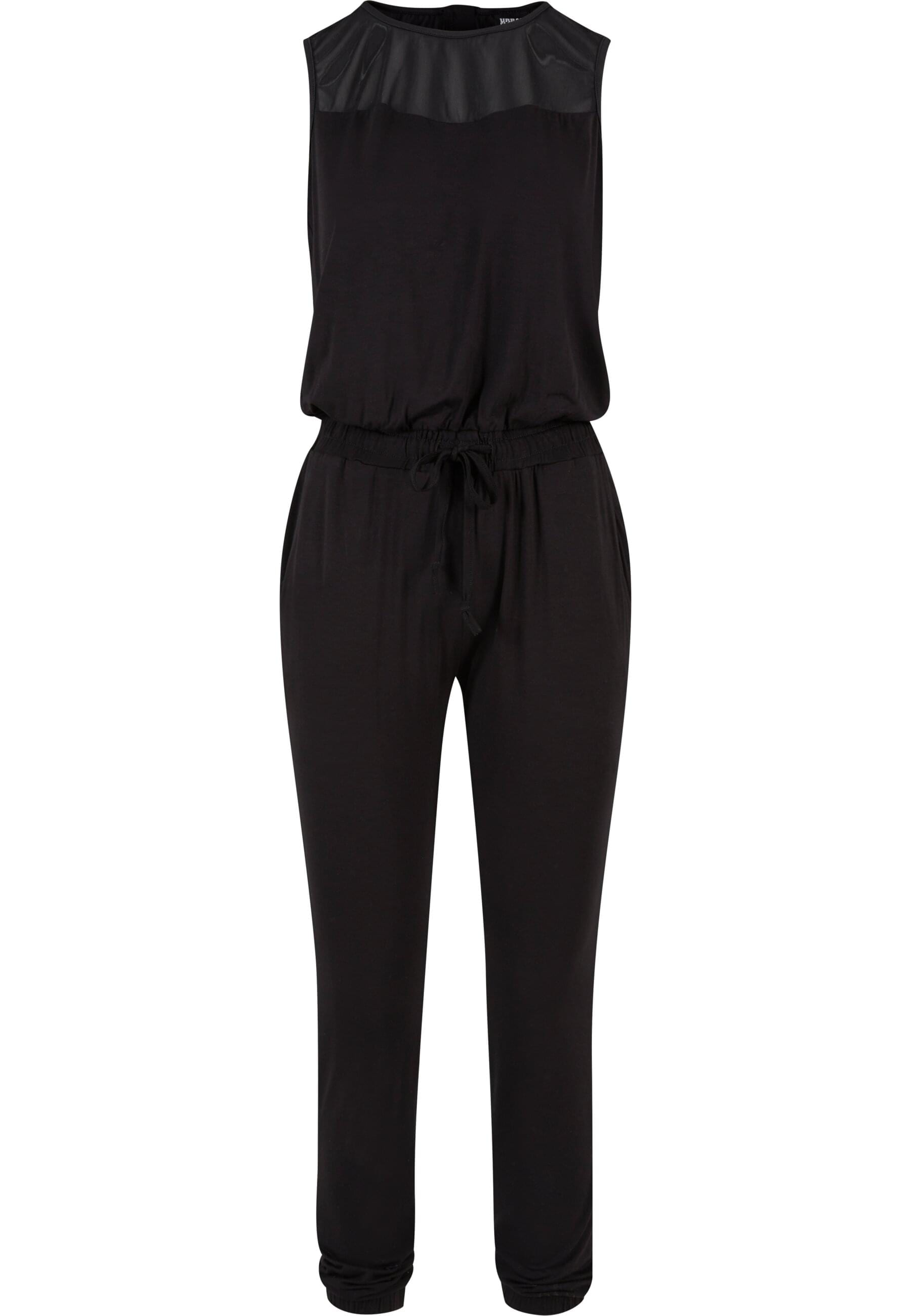 URBAN CLASSICS Jumpsuit "Urban Classics Damen Ladies Tech Mesh Long Jumpsui günstig online kaufen