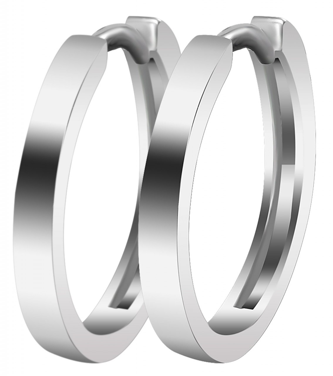 Adelia´s Paar Creolen »Neuheit 2025 - Damen Creolen aus 925 Sterling Silber Ø 17 mm«