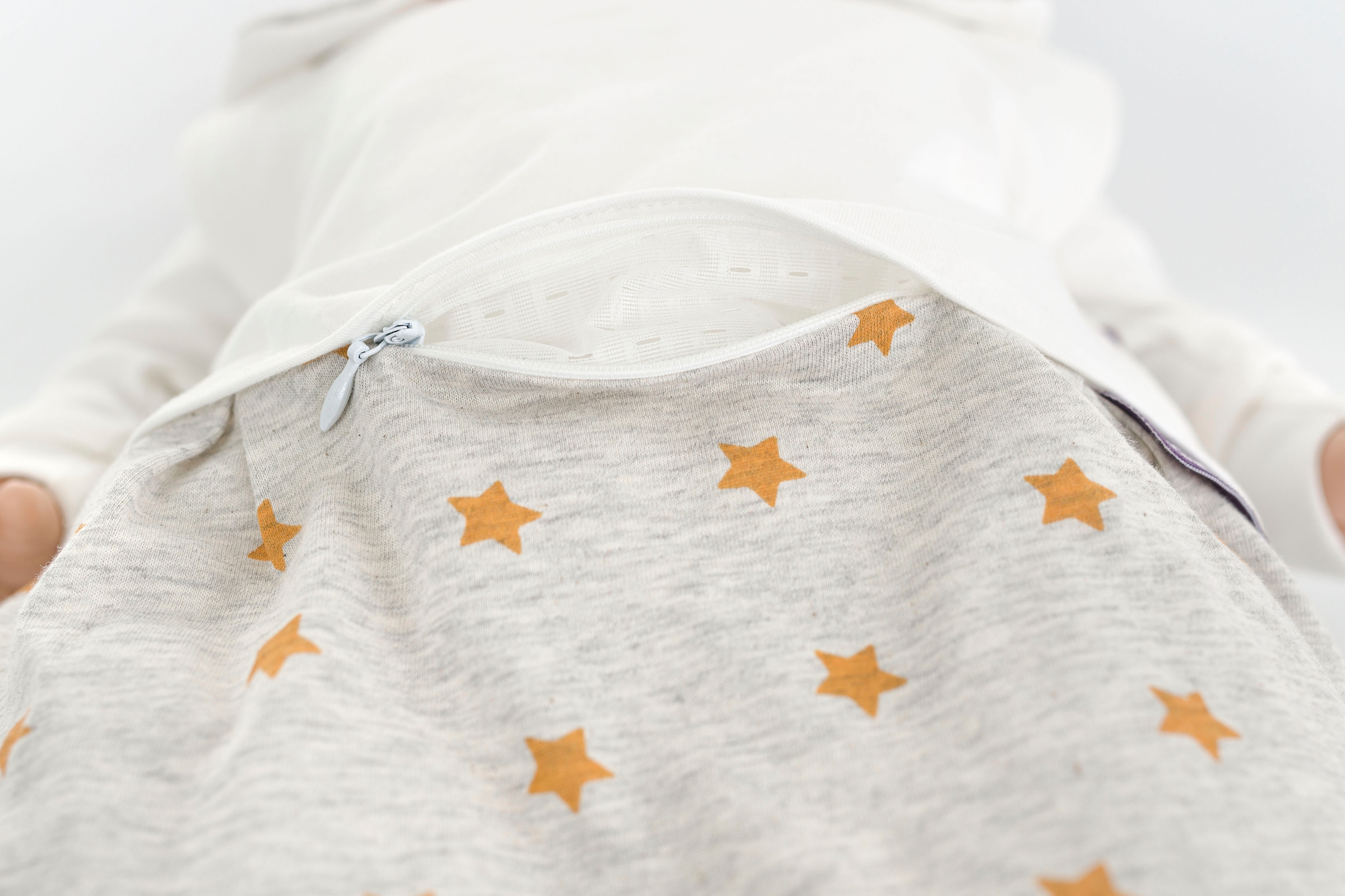 Träumeland Babyschlafsack »3tlg. Set LIEBMICH, Design Sternentraum blau«, (3 tlg.)
